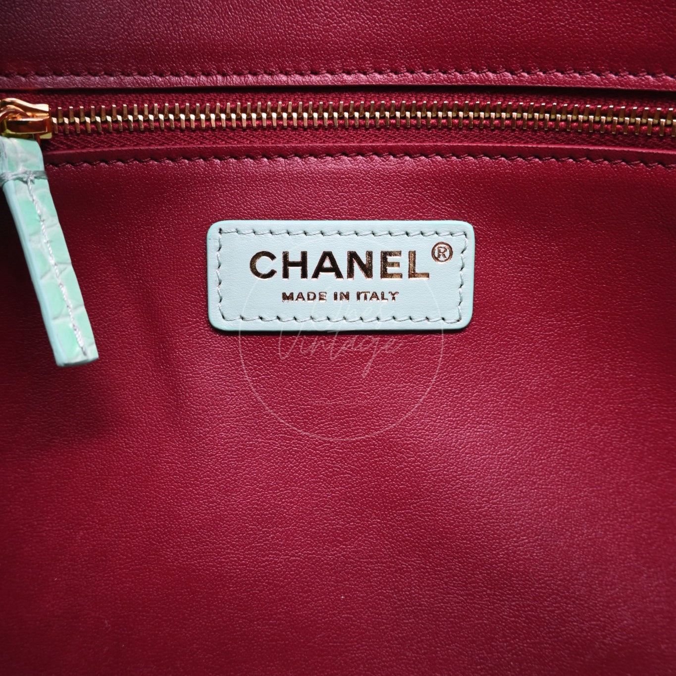 Chanel Cerf Tote Bag GHW Green Series KT