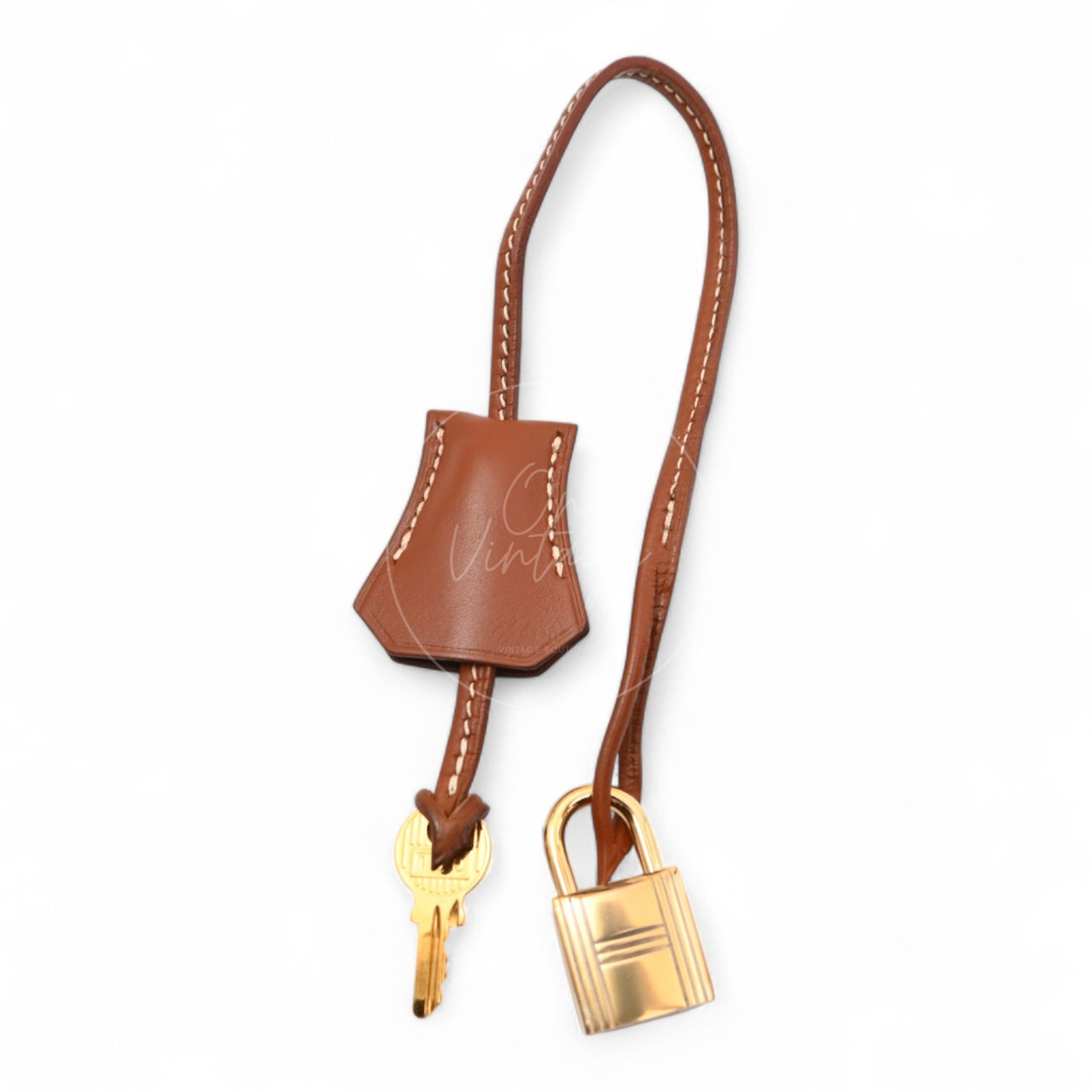 [Pre-owned] Hermes Birkin 35 Toile Barenia GHW Stamp Square E