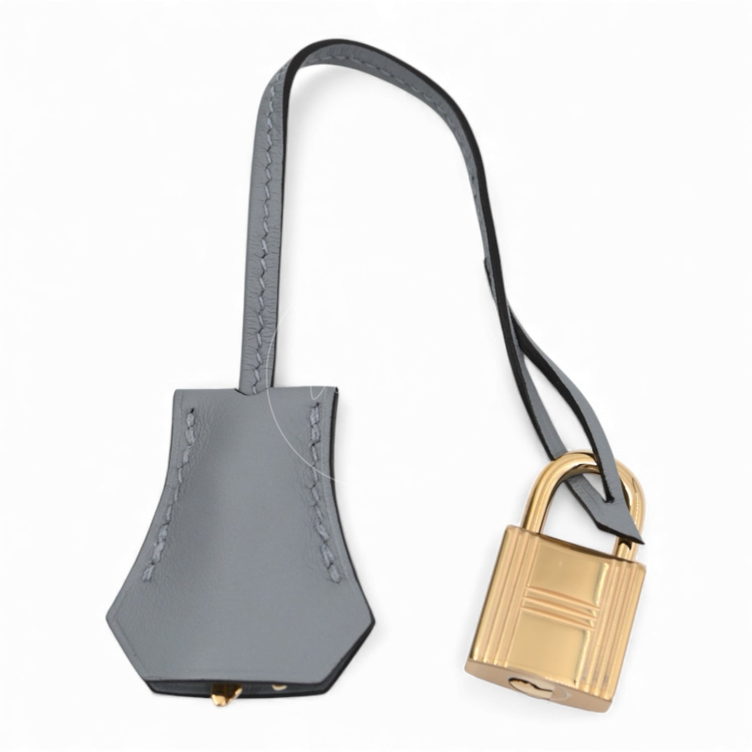 [Unused] Hermes Birkin 25 Swift Gris Pantin GHW Stamp W