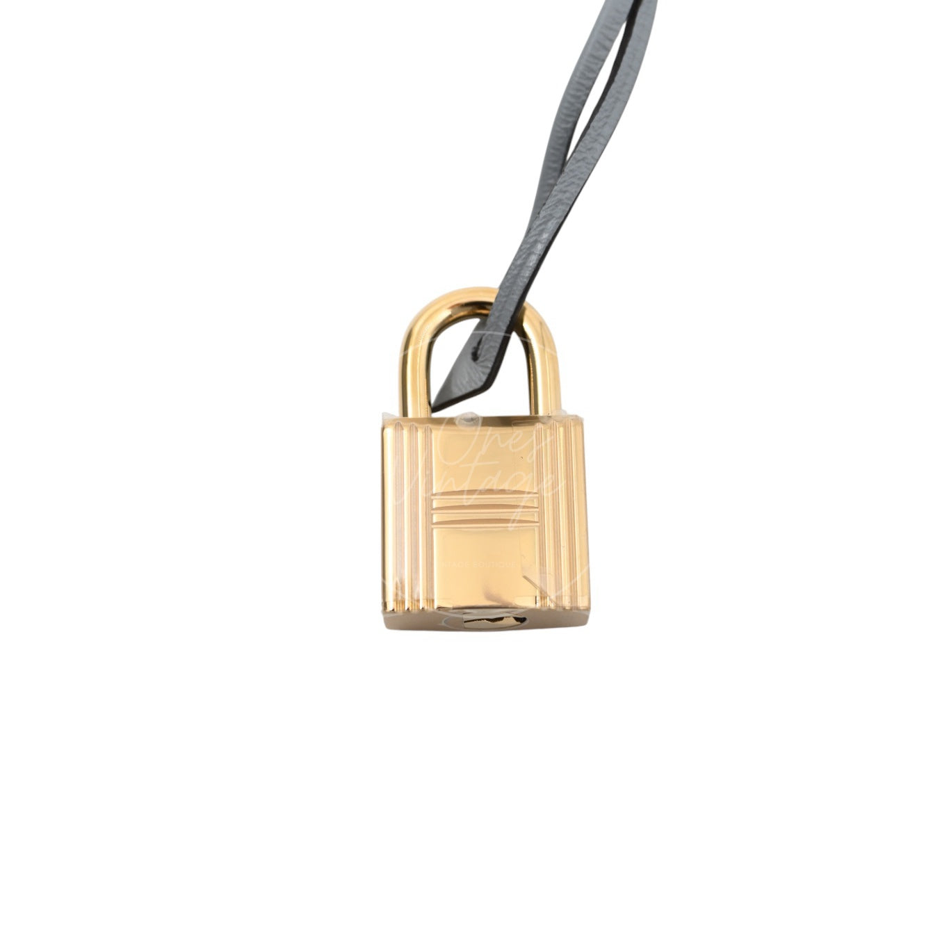 [Unused] Hermes Birkin 25 Swift Gris Pantin GHW Stamp W