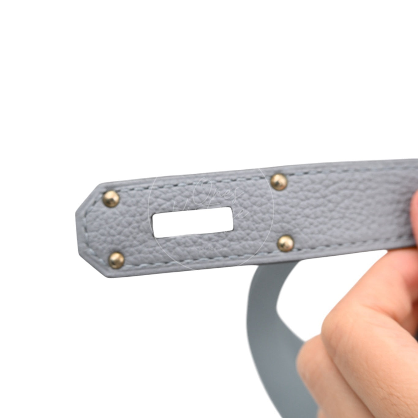 [Unused] Hermes Hac a Dos PM Gris Pantin Togo PHW Stamp K Backpack