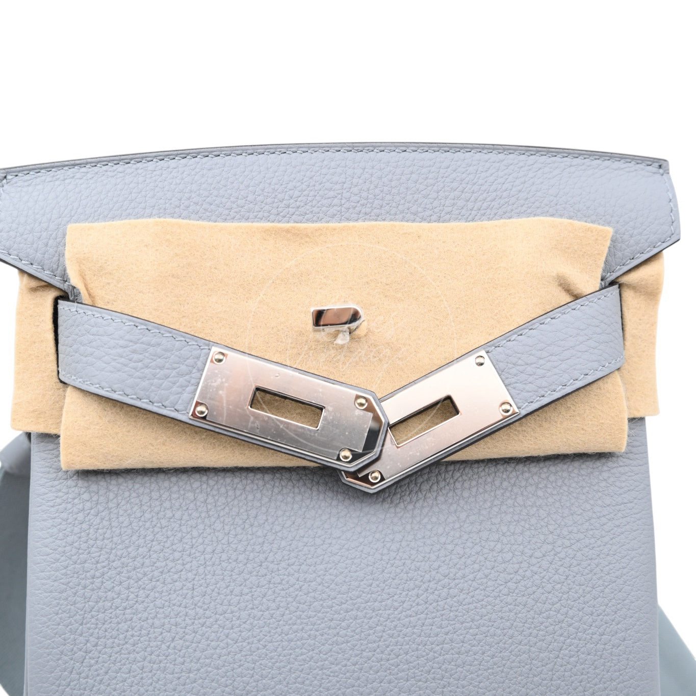 [Unused] Hermes Hac a Dos PM Gris Pantin Togo PHW Stamp K Backpack