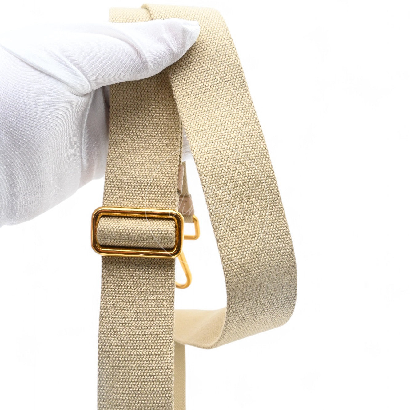 [Pre-owned] Prada 1BG439 Mini Canapa Handbag in Beige Canvas