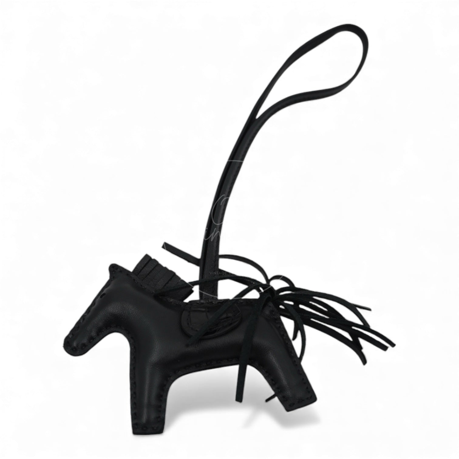 [Per-Owned] Hermes Birkin 35 So Black Stamp Square O Handbag