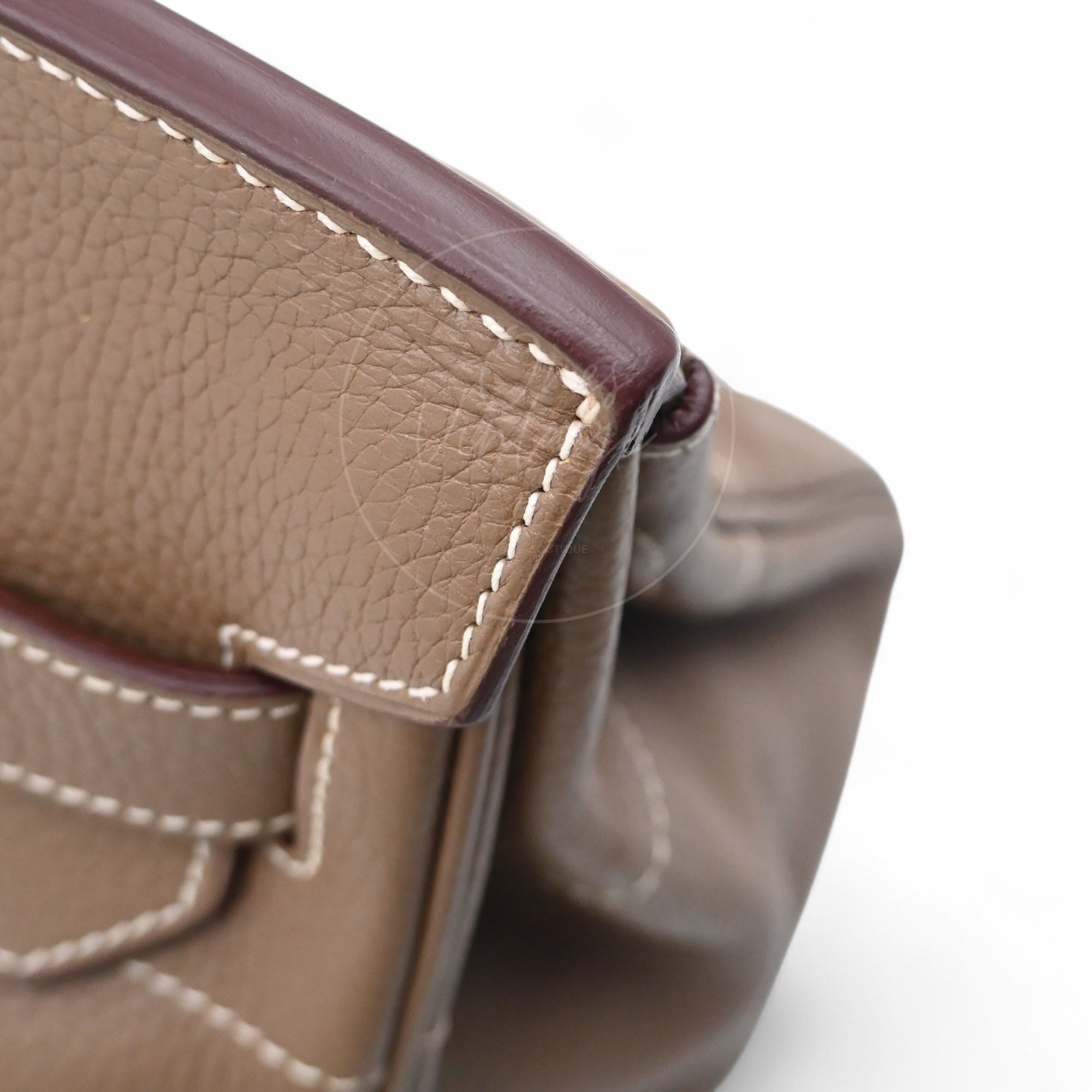 [Pre-owned] Hermes Shoulder Birkin Etoupe Togo PHW Stamp Square I