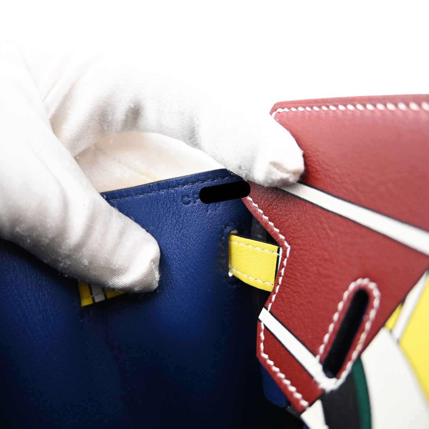 [Pre-owned] Hermes Birkin 25 Swift 'One Two Three and Away We Go' by Nigel Peake Stamp C