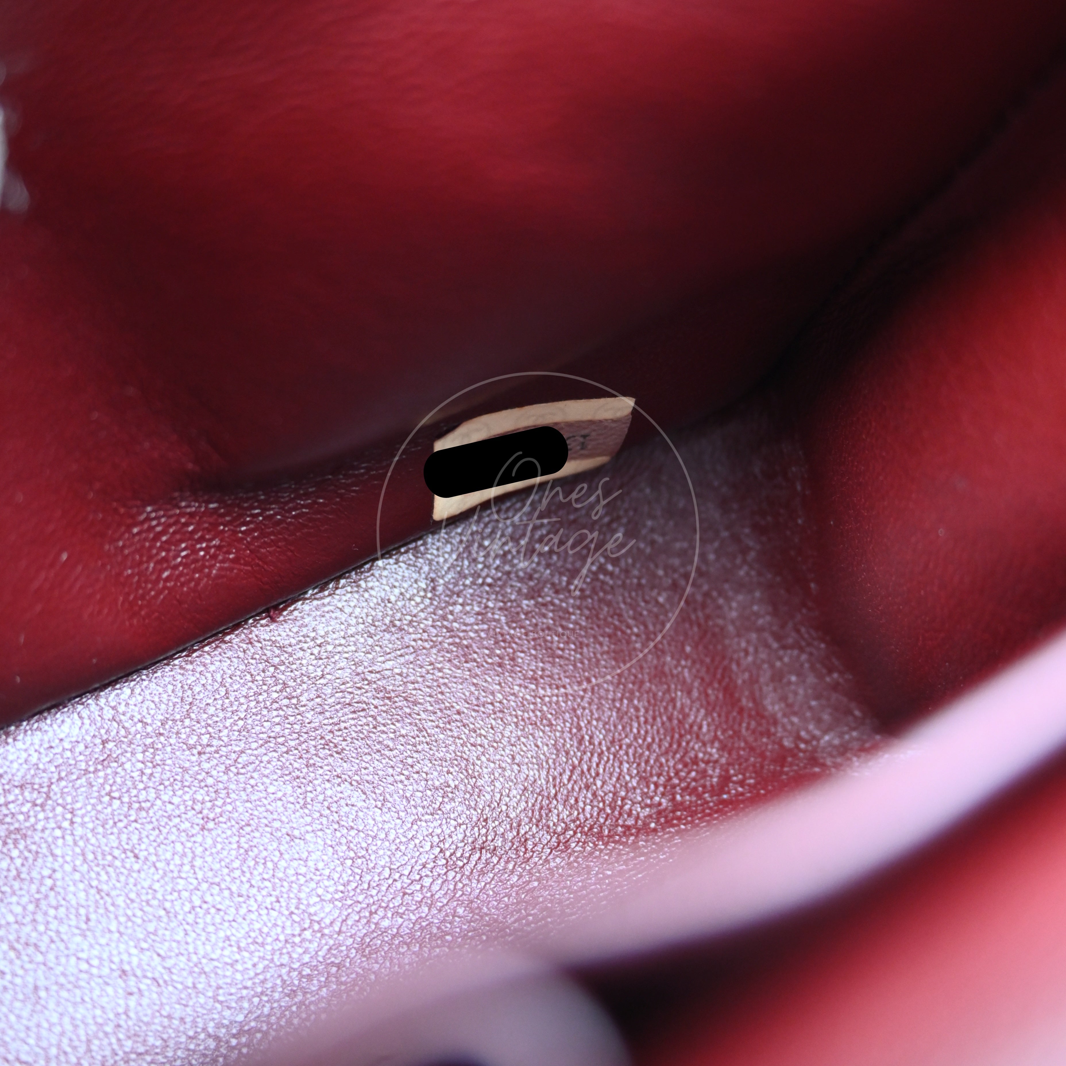 [Pre-owned] Chanel CF23 Small Classic Flap Bag Lambskin Series 1