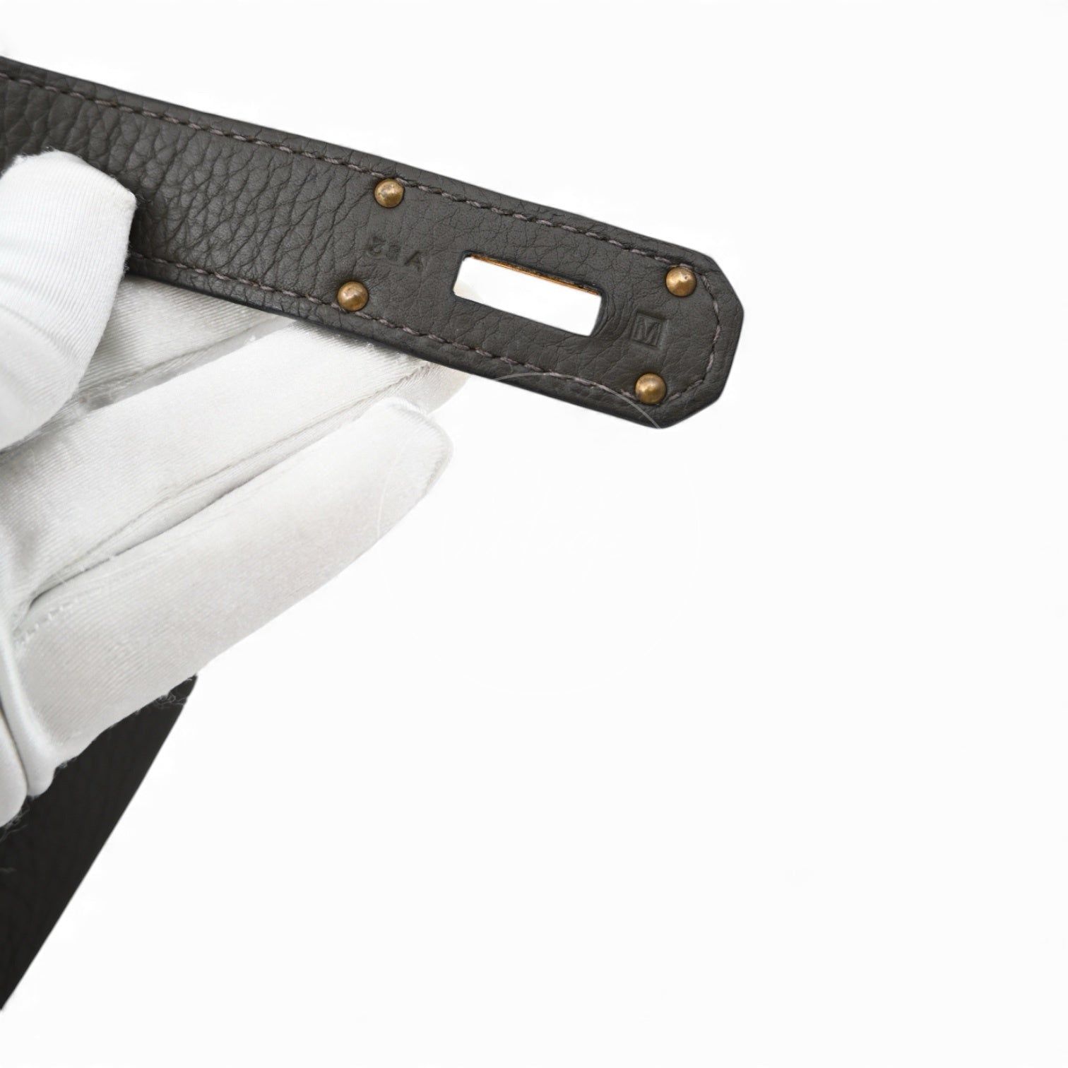 [Pre-owned] Hermes Birkin Shoulder Clemence Dark Green Square M