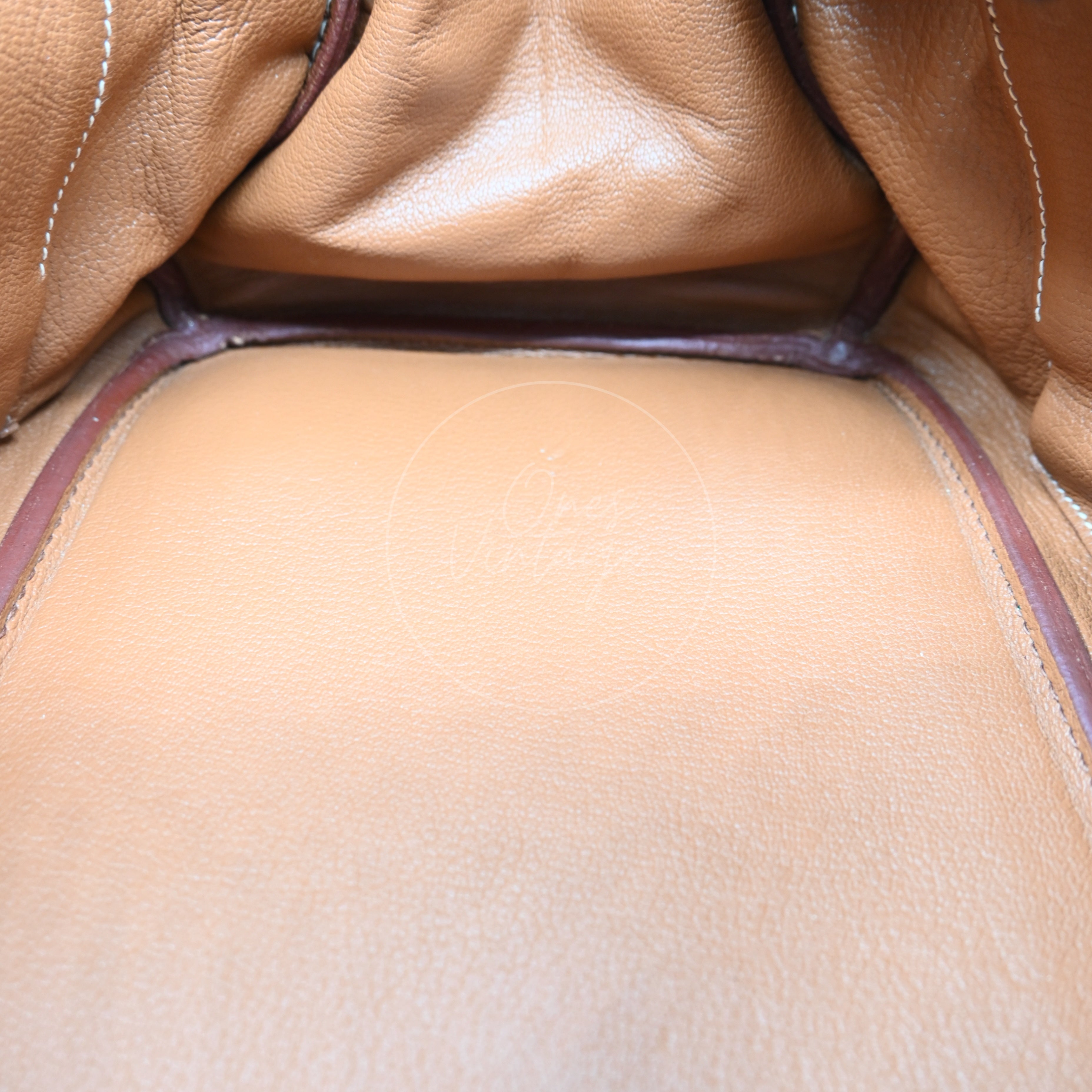 Hermes Birkin Shoulder 42 Clemence GHW Gold Square M