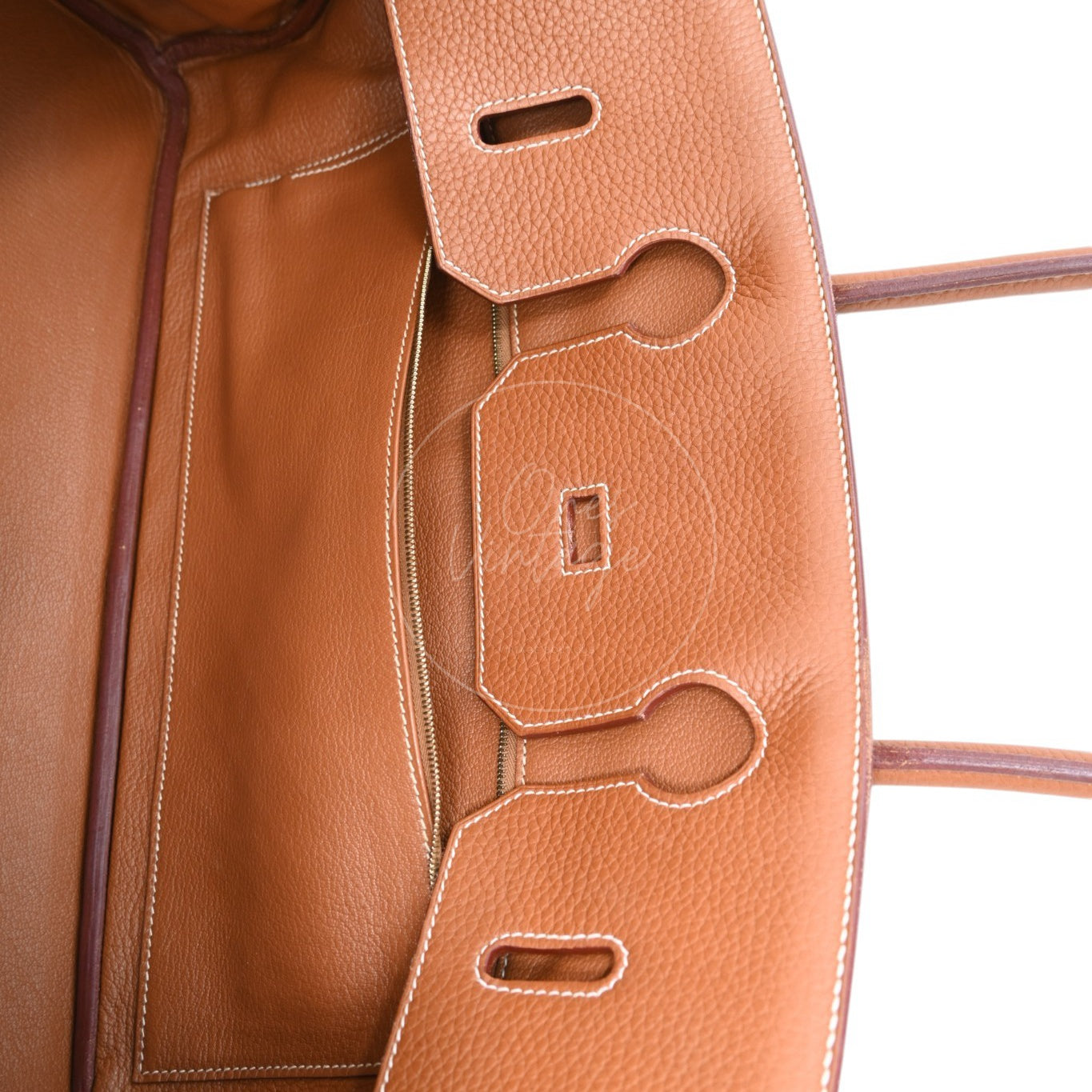 Hermes Birkin Shoulder 42 Clemence GHW Gold Square M