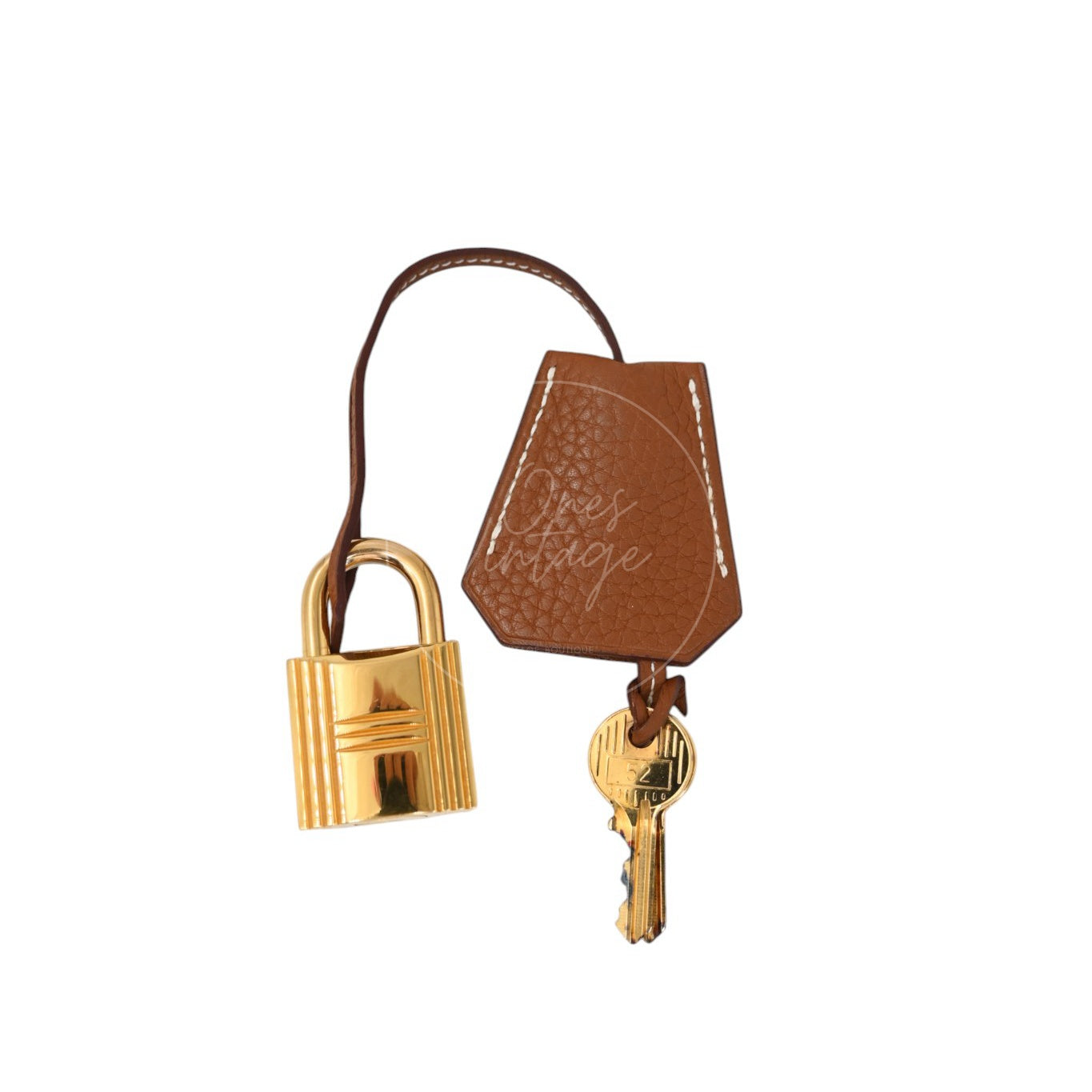 Hermes Birkin Shoulder 42 Clemence GHW Gold Square M