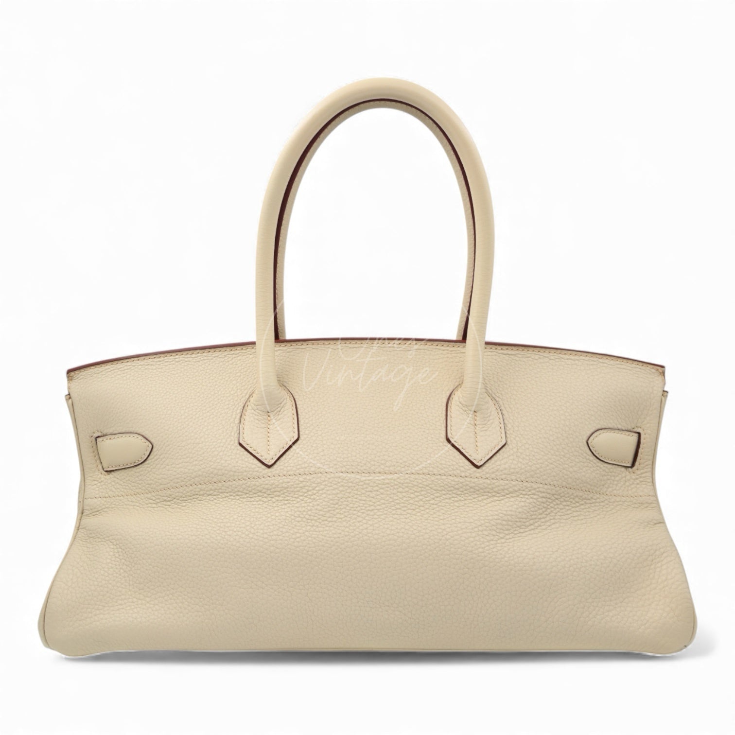 [Pre-owned] Hermes Birkin Shoulder Parthemin Stamp Square K PHW Handbag