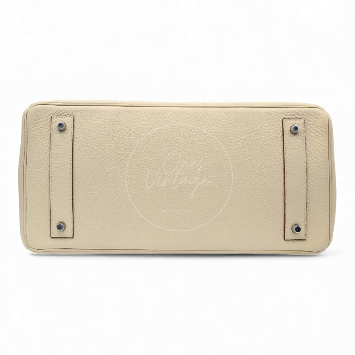 [Pre-owned] Hermes Birkin Shoulder Parthemin Stamp Square K PHW Handbag