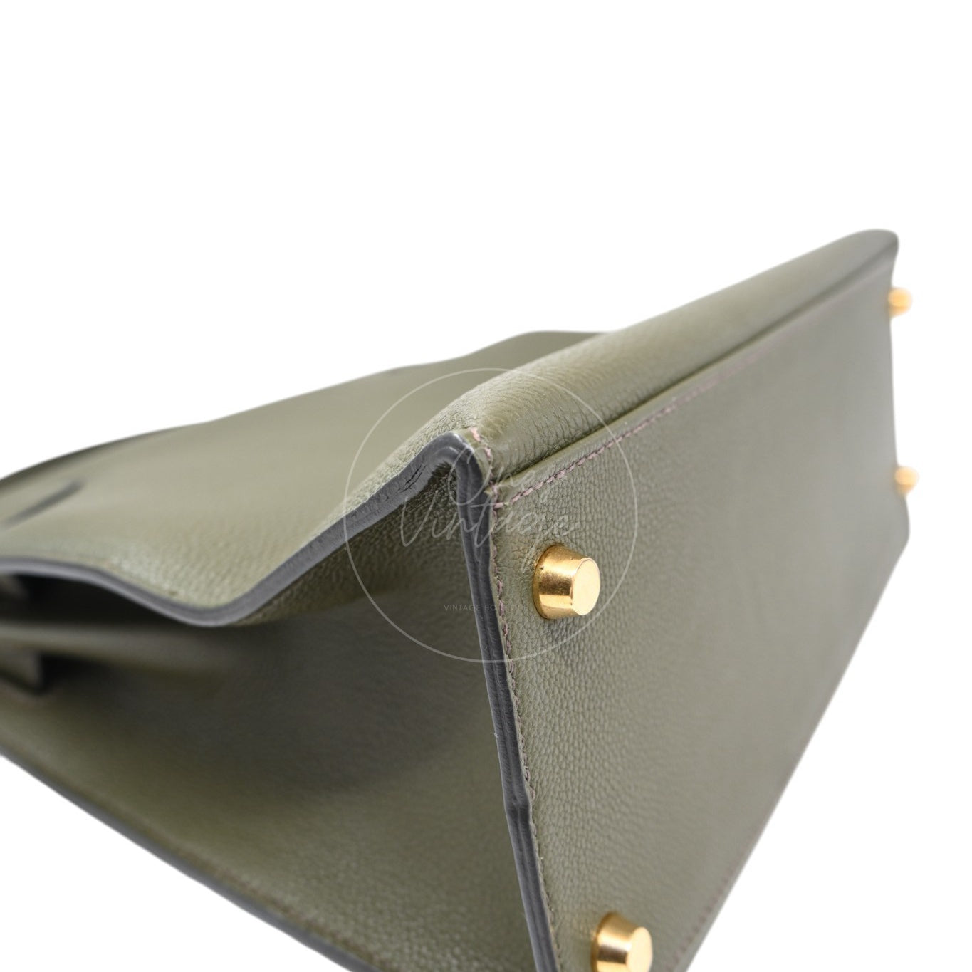 Hermès Kelly 28 Handbag Togo Vert Maquis GHW Square H
