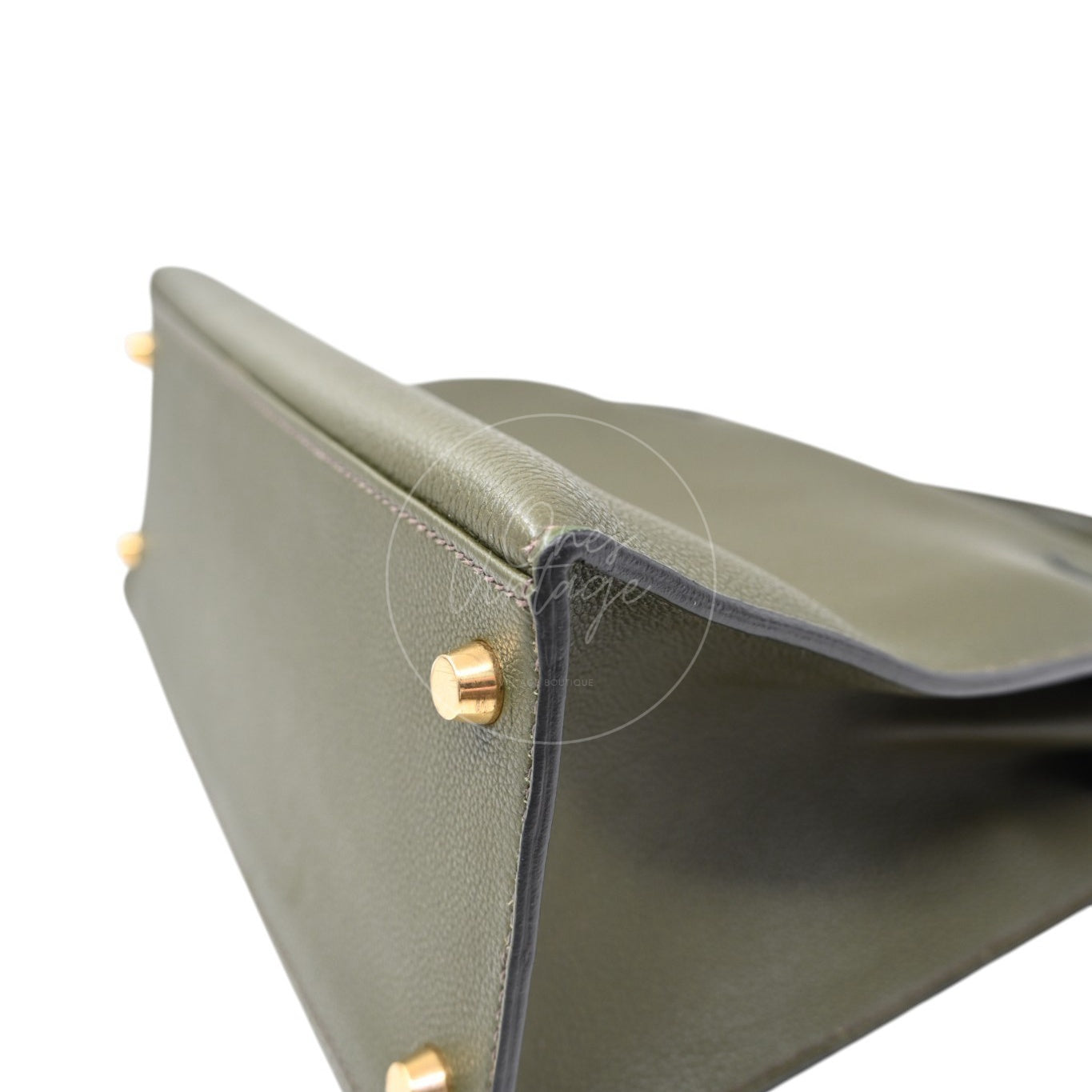 Hermès Kelly 28 Handbag Togo Vert Maquis GHW Square H