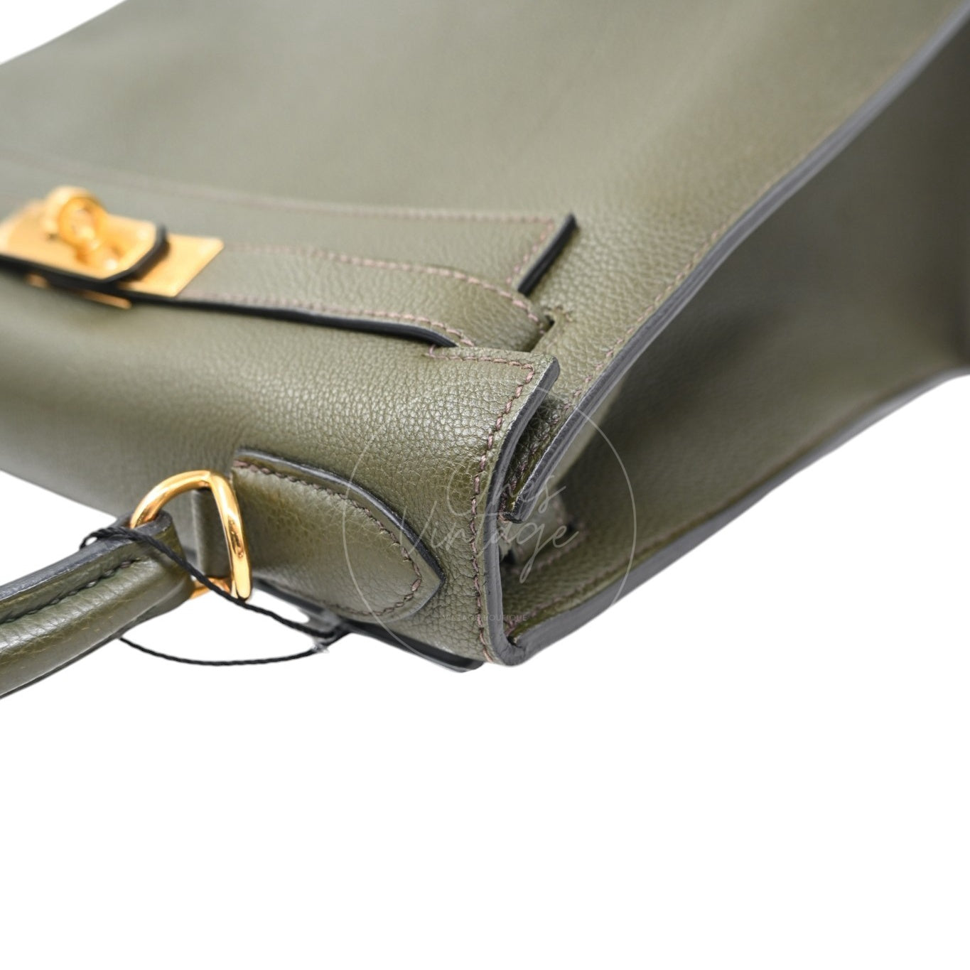Hermès Kelly 28 Handbag Togo Vert Maquis GHW Square H
