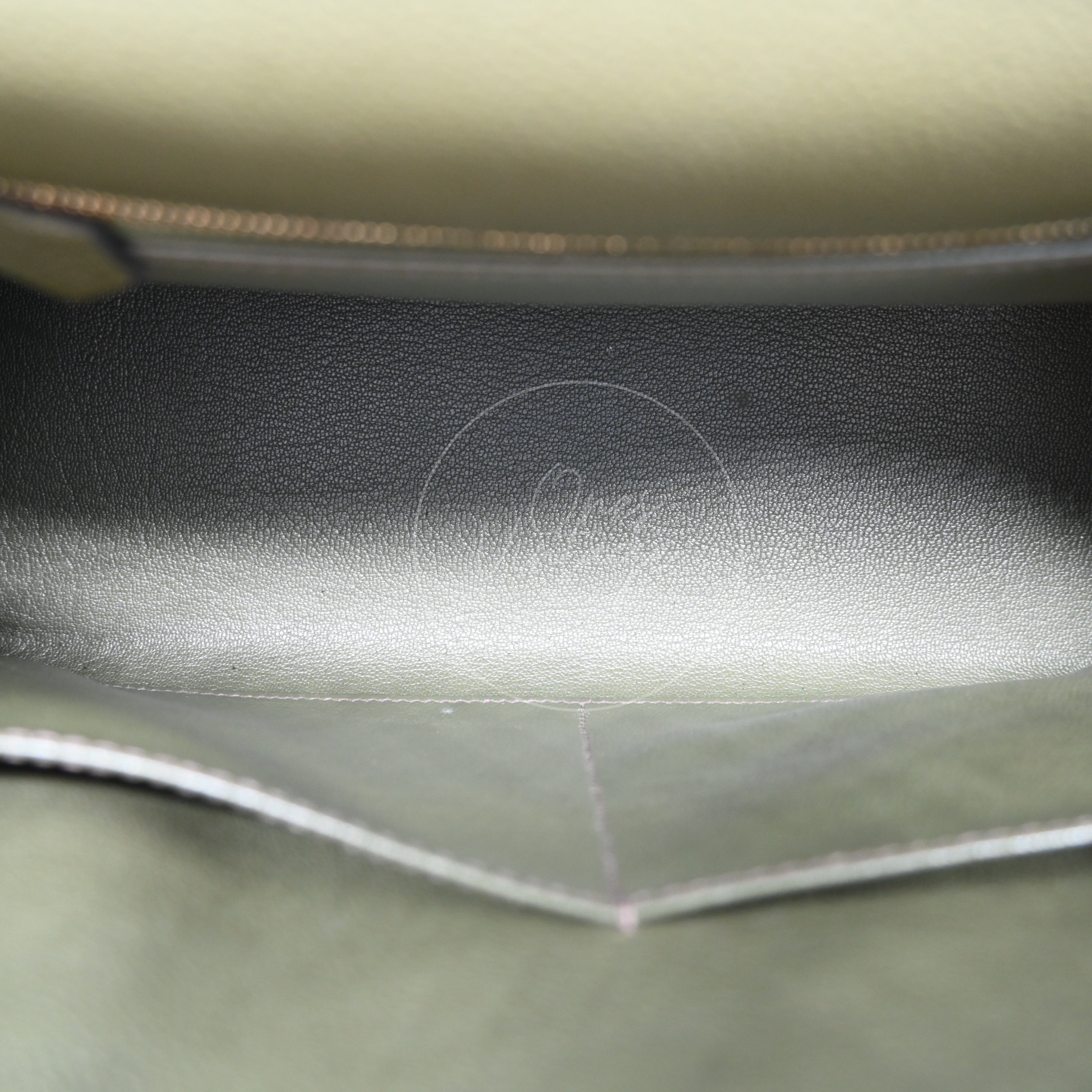 Hermès Kelly 28 Handbag Togo Vert Maquis GHW Square H