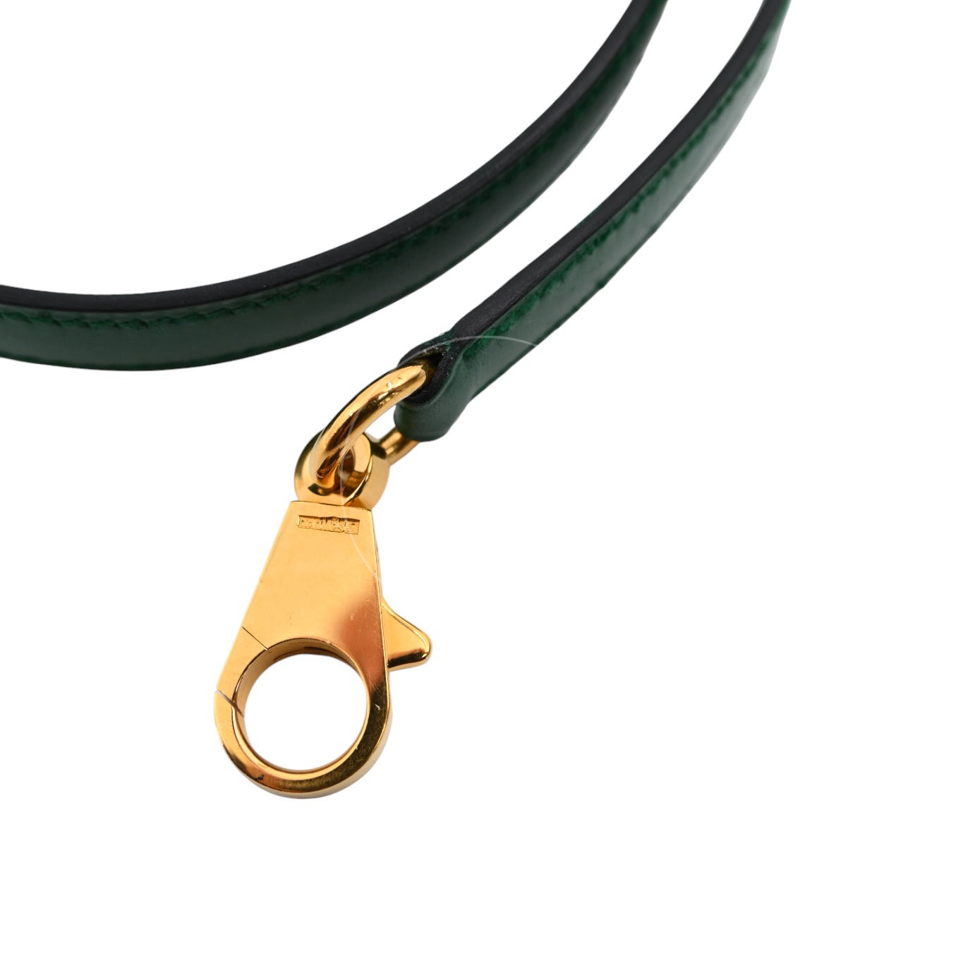 [Pre-owned] Hermes Kelly 28 Dark Green Box GHW Stamp Square B