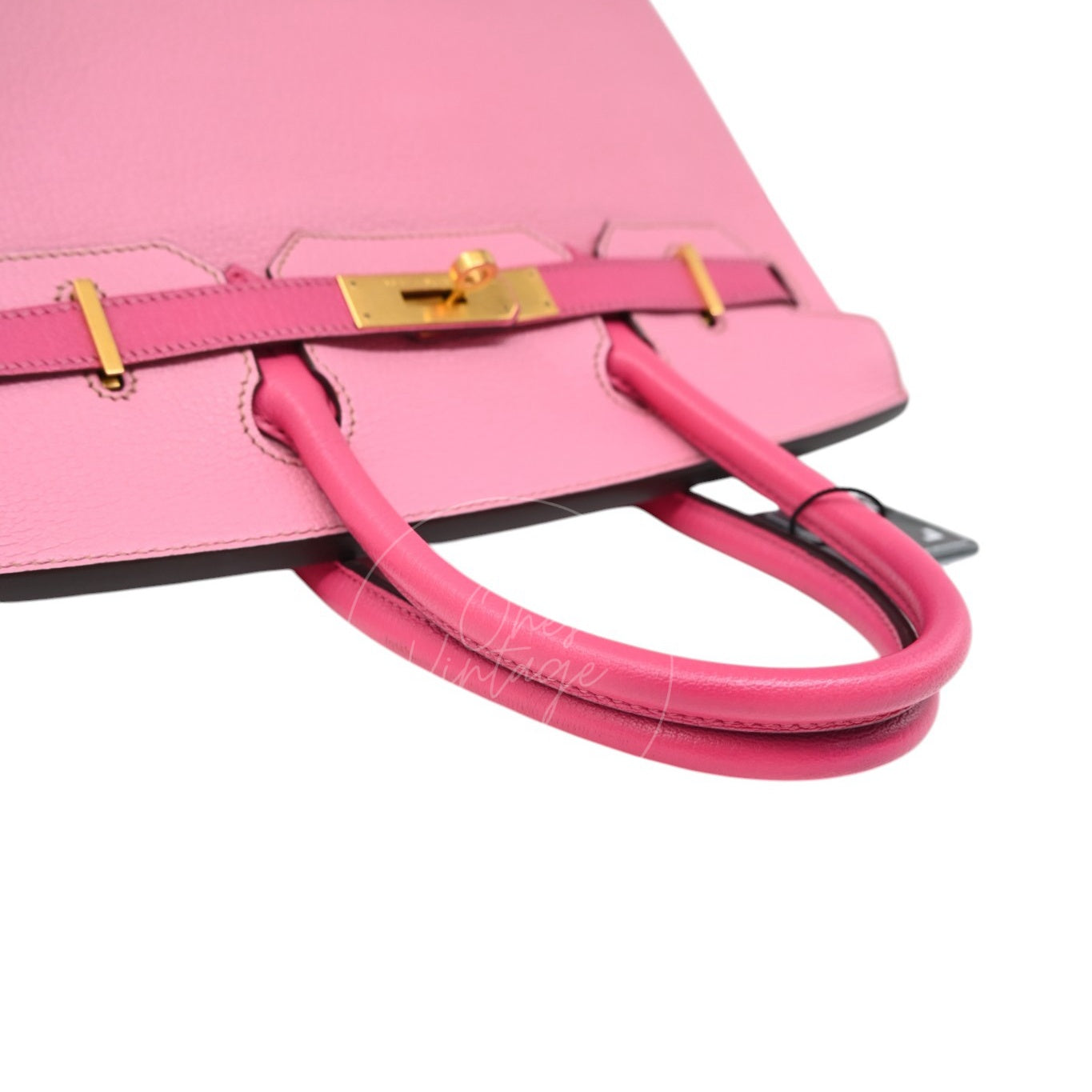 Hermes Birkin 30 5P Epsom GHW Pink Rose Tyrien Square P