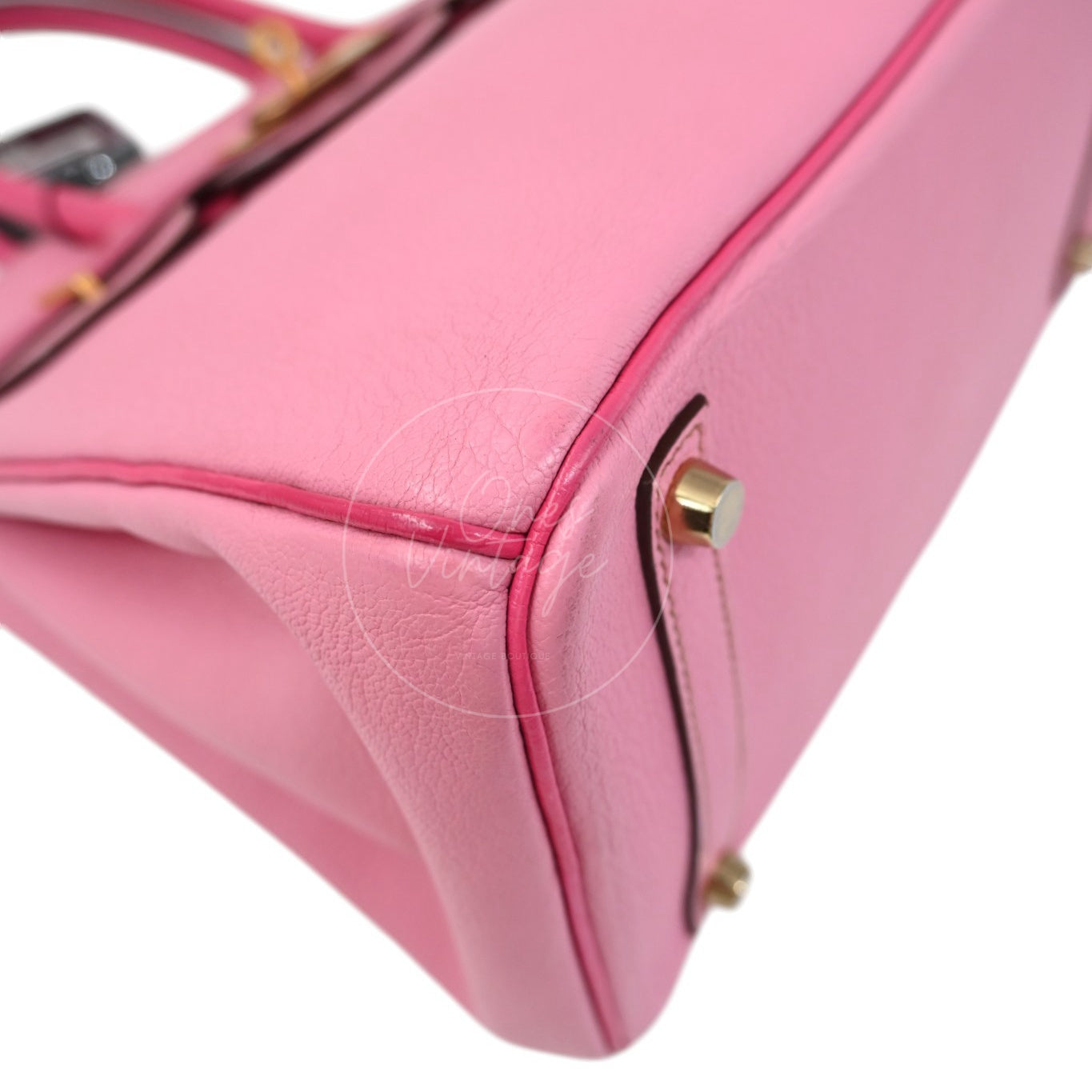 Hermes Birkin 30 5P Epsom GHW Pink Rose Tyrien Square P