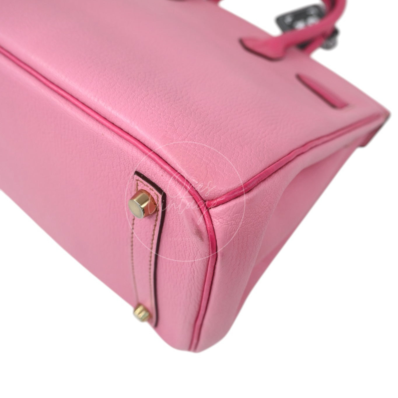 Hermes Birkin 30 5P Epsom GHW Pink Rose Tyrien Square P