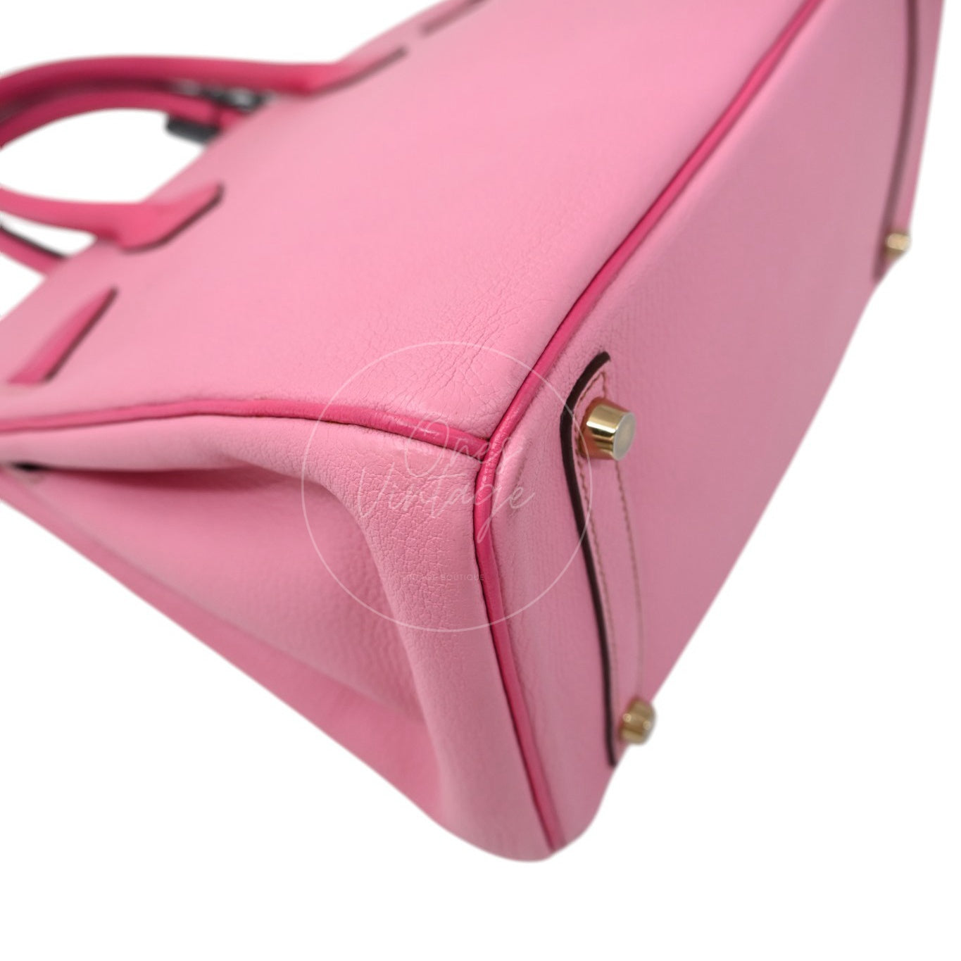Hermes Birkin 30 5P Epsom GHW Pink Rose Tyrien Square P
