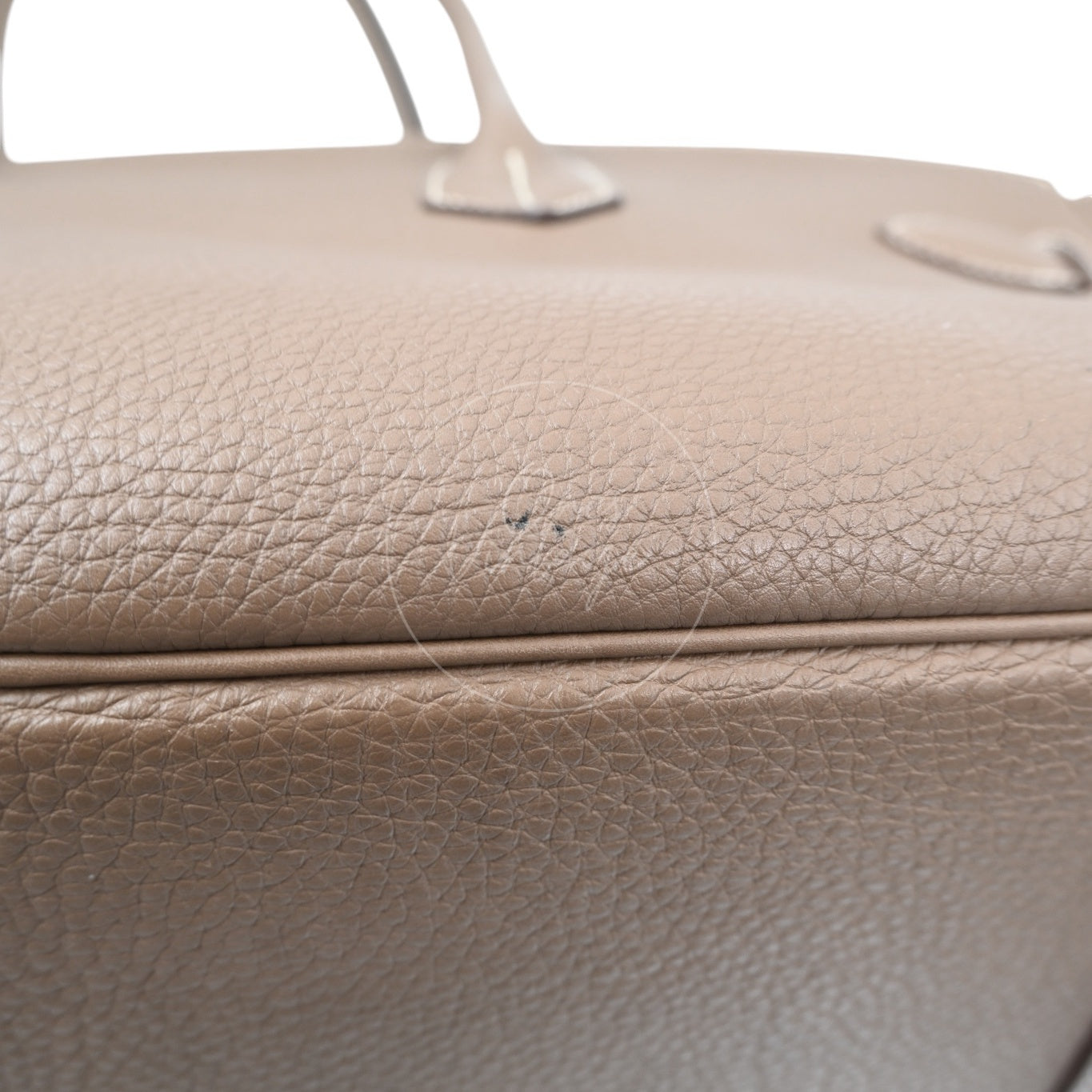 [Pre-owned] Hermes Shoulder Birkin Etoupe Square O PHW