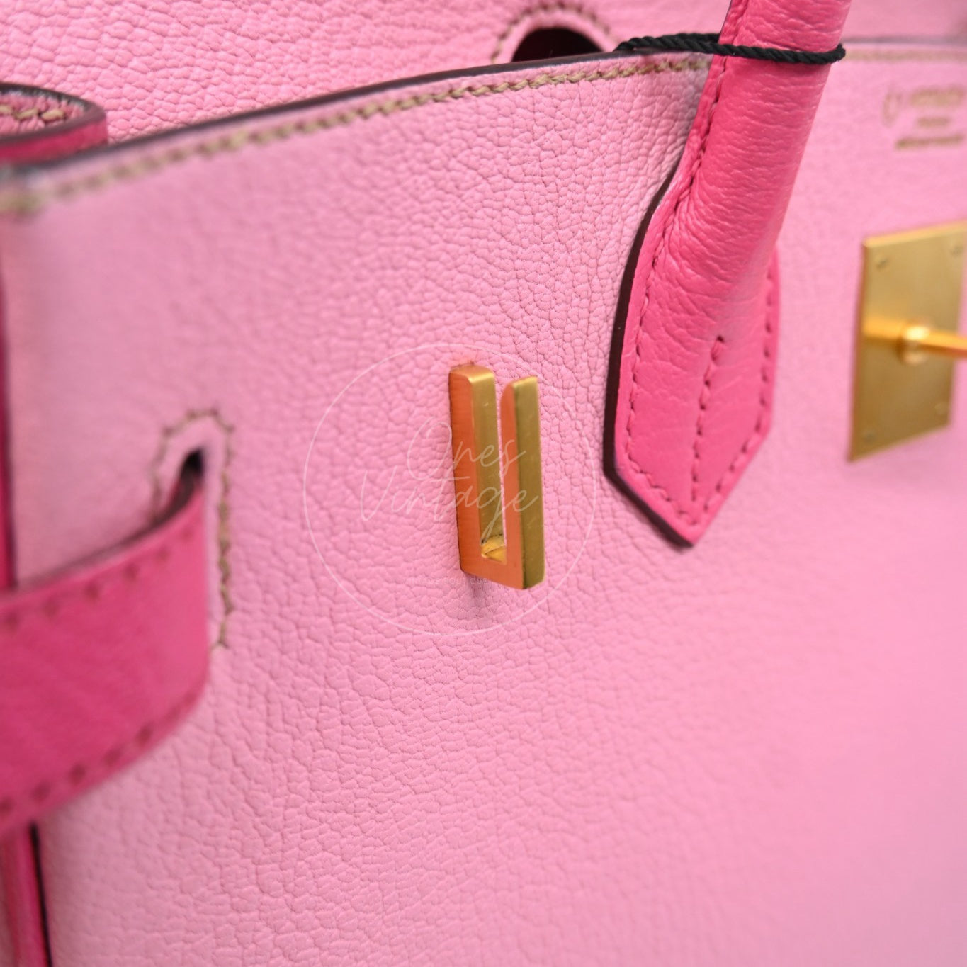 Hermes Birkin 30 5P Epsom GHW Pink Rose Tyrien Square P