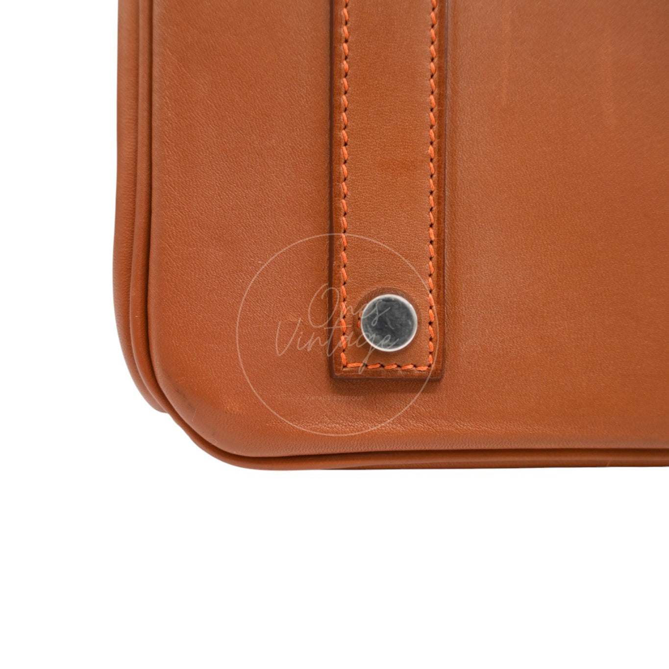 Hermes Birkin 35 Fabrics x Barenia GHW Beige Brown Square P