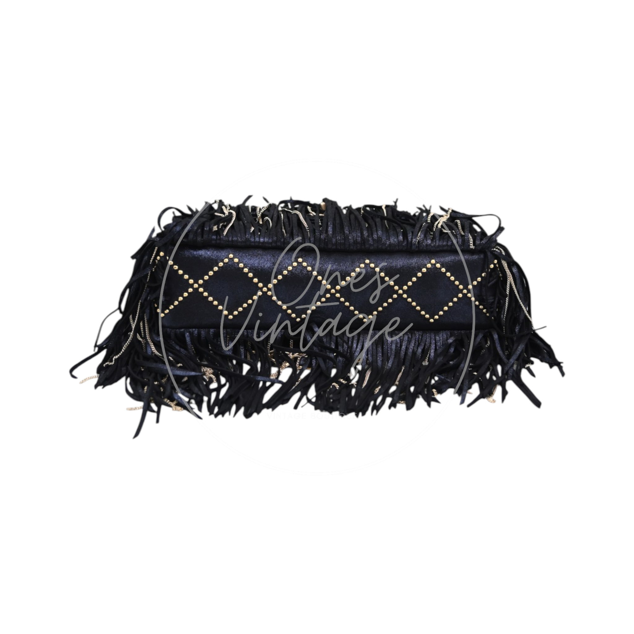 Chanel Paris Dallas Fringe Calfskin Flap Bag GHW Navy Series 19 deposit link