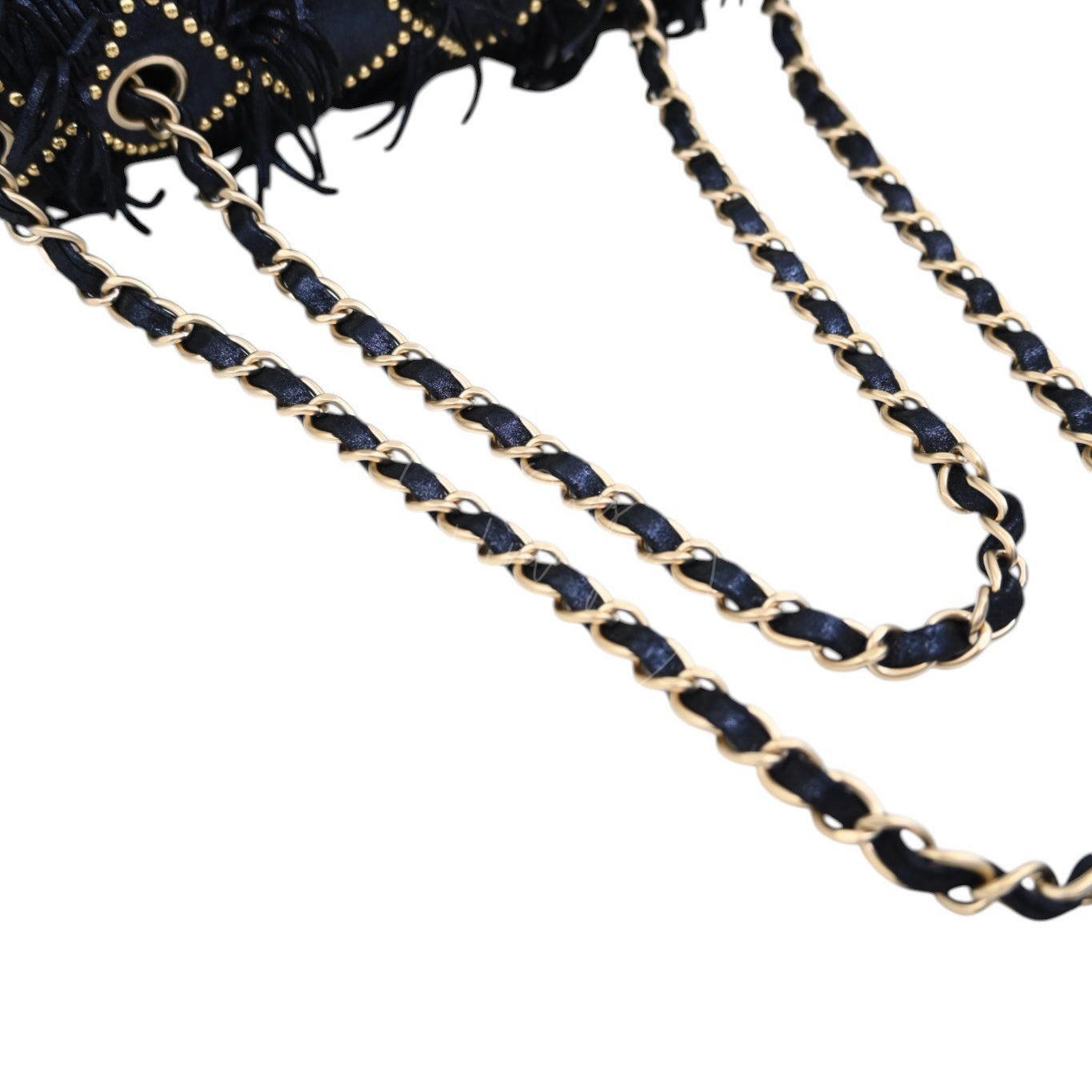 Chanel Paris Dallas Fringe Calfskin Flap Bag GHW Navy Series 19 deposit link