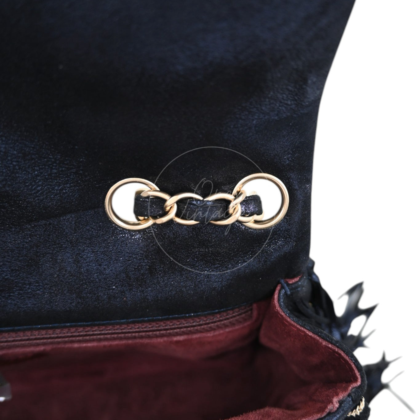 Chanel Paris Dallas Fringe Calfskin Flap Bag GHW Navy Series 19 deposit link