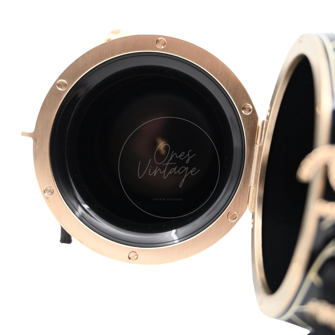 [Pre-owned] Chanel Black Resin Paris-Shanghai Doll Evening Bag