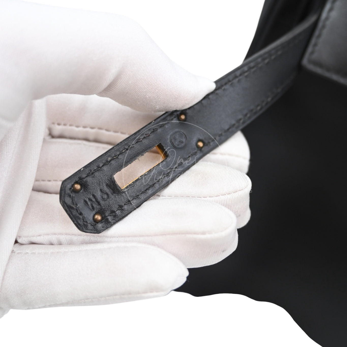 [Pre-owned] Hermes Kelly 32 Box Stamp Circle X