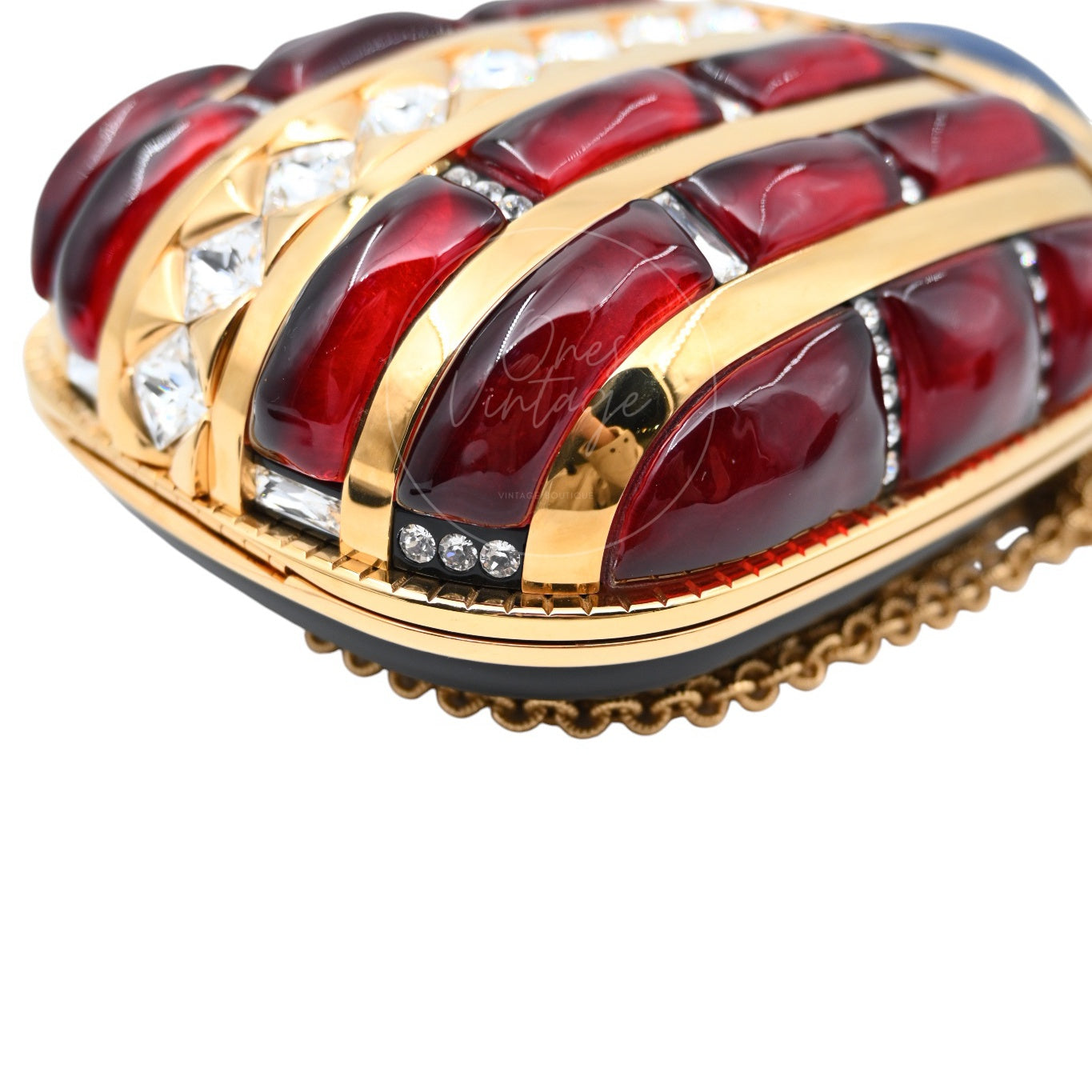 [Pre-owned] Chanel Egypt Scarab Bag Evening Clutch Bag from Chanel's 2019 Métiers d'Art collection