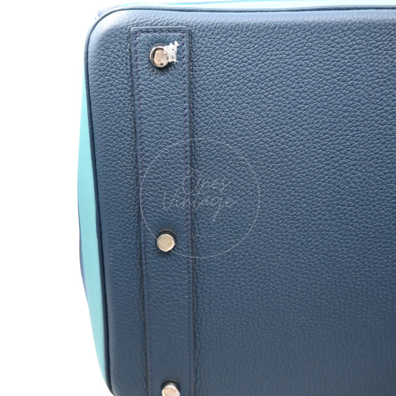 Hermes Endless Road HAC Birkin 50 Togo and Swift Leather PHW Multicolor Stamp Y