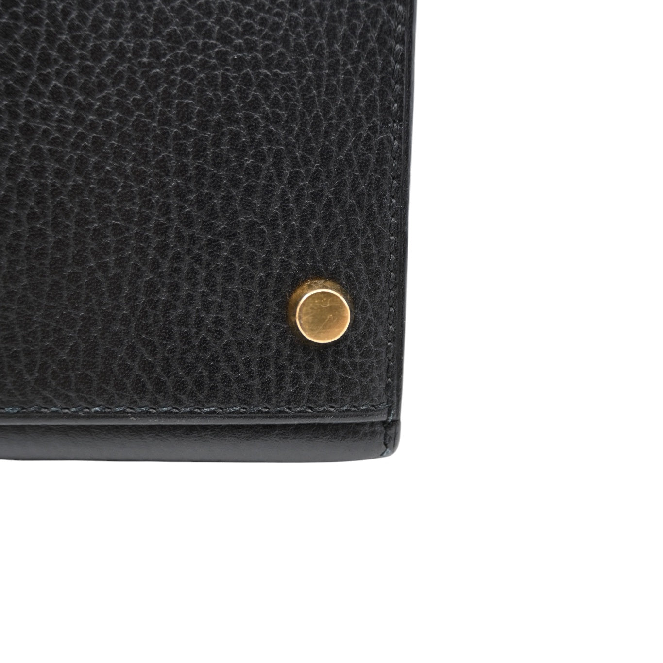 [Pre-owned Hermes Kelly 28 K28 Black Ardennes Stamp Square C handbag