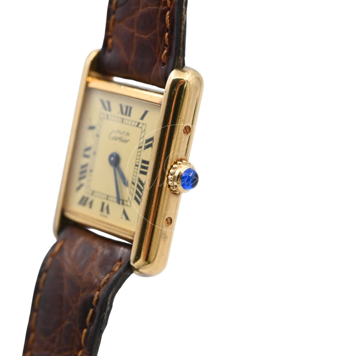 [Pre-owned] Cartier Tank Must in Vermeil Quartz Watch