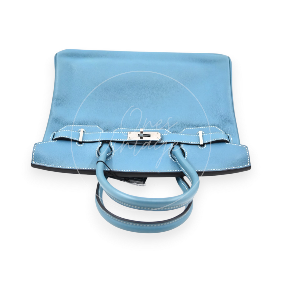 Hermes Birkin 30 PHW Blue Jean Togo Square K