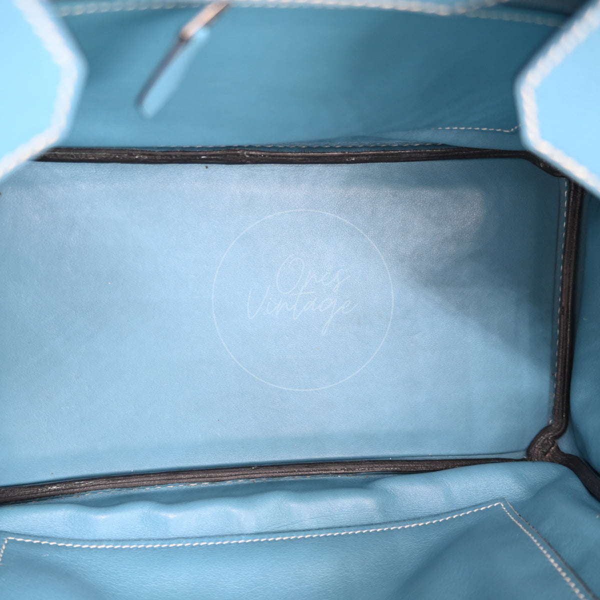 Hermes Birkin 30 PHW Blue Jean Togo Square K