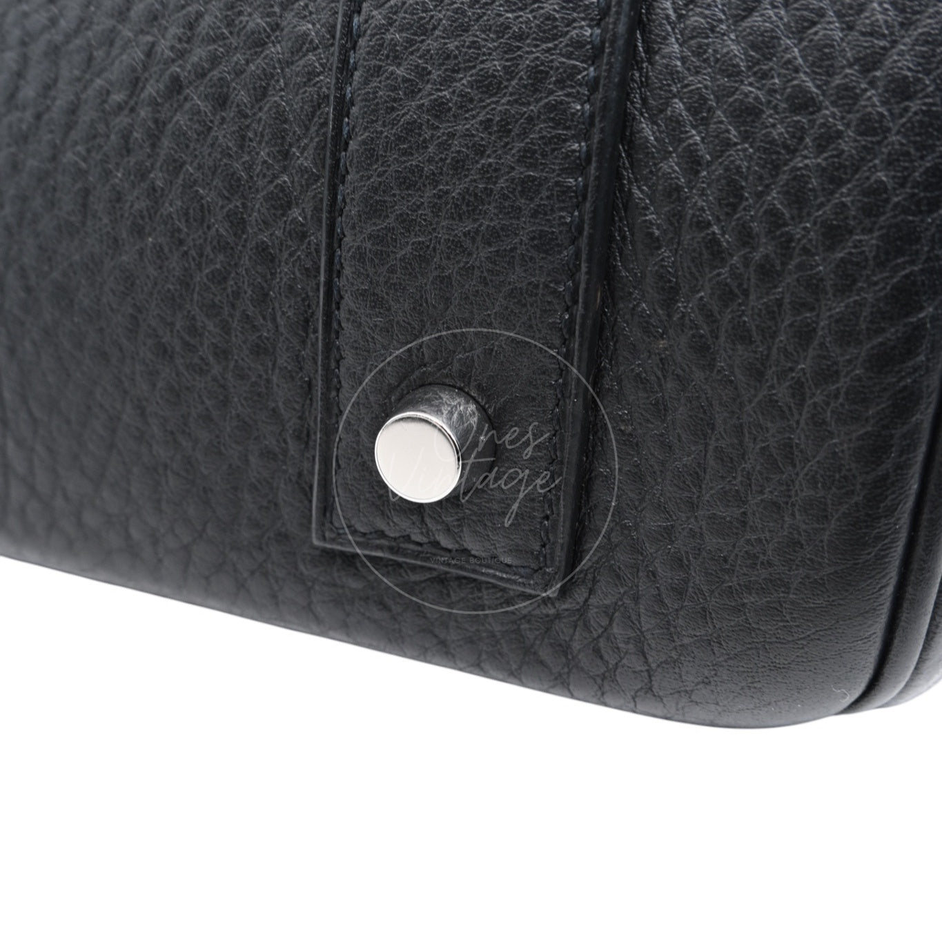 [Pre-owned] Hermes Birkin Shoulder Black Stamp Square L