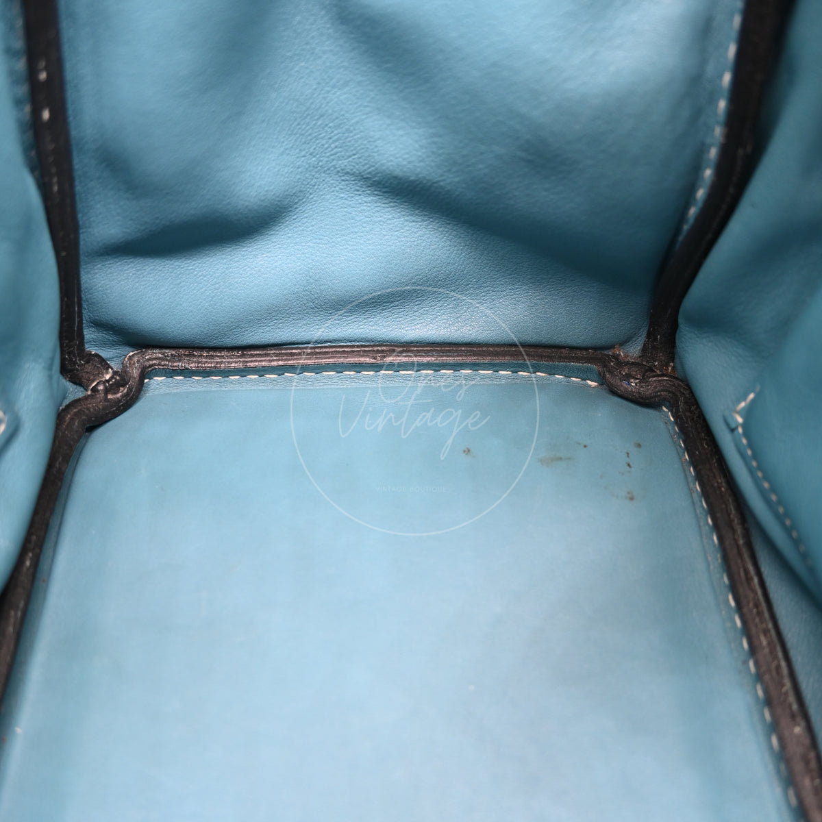 Hermes Birkin 30 PHW Blue Jean Togo Square K