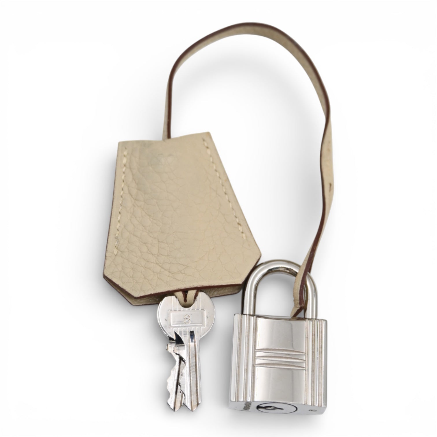 [Pre-owned] Hermes Birkin Shoulder 3C Parchemin Stamp Square K Handbag