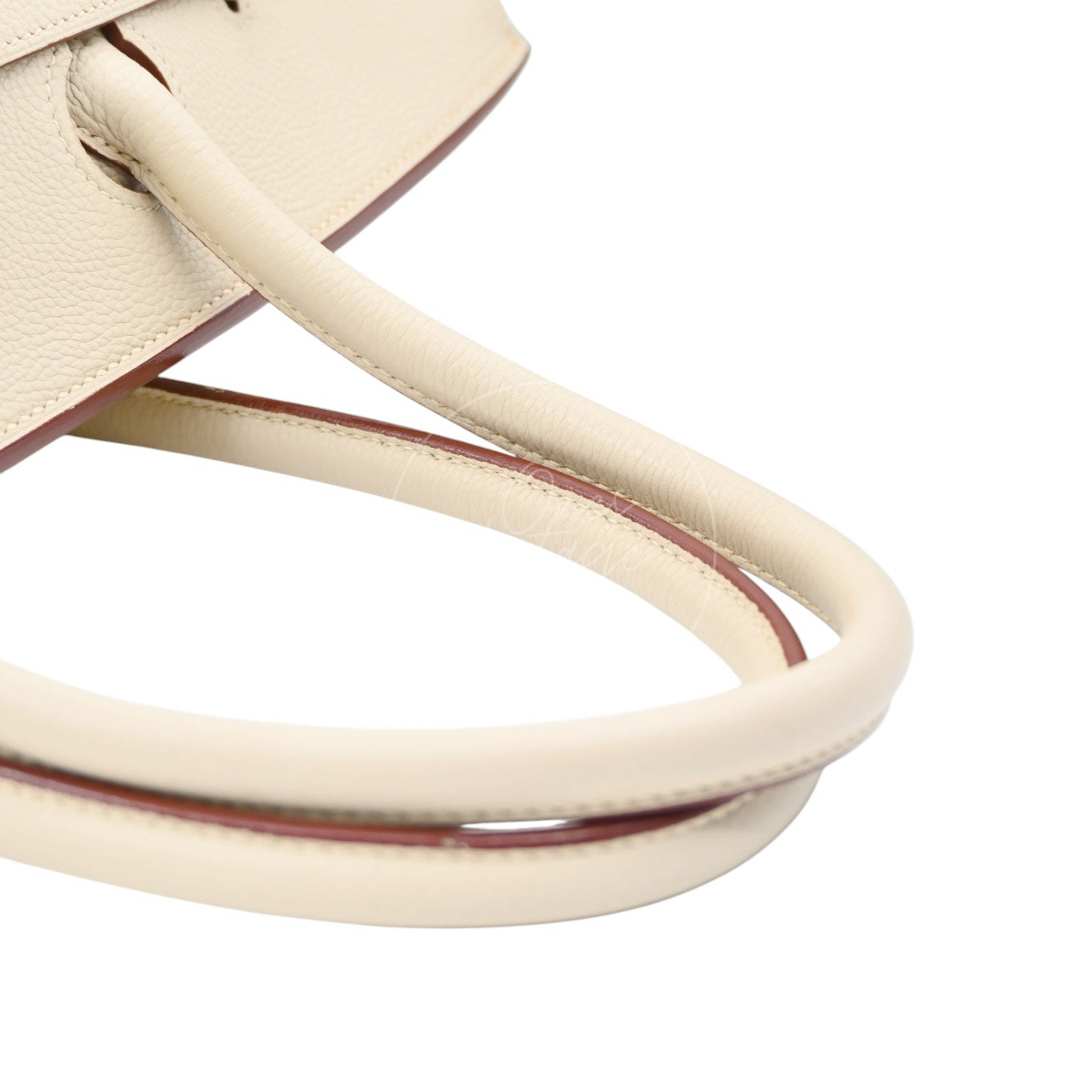 [Pre-owned] Hermes Birkin Shoulder 3C Parchemin Stamp Square K Handbag