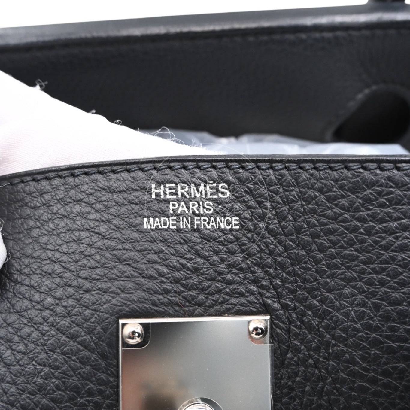 [Pre-owned] Hermes Birkin Shoulder Black Stamp Square L
