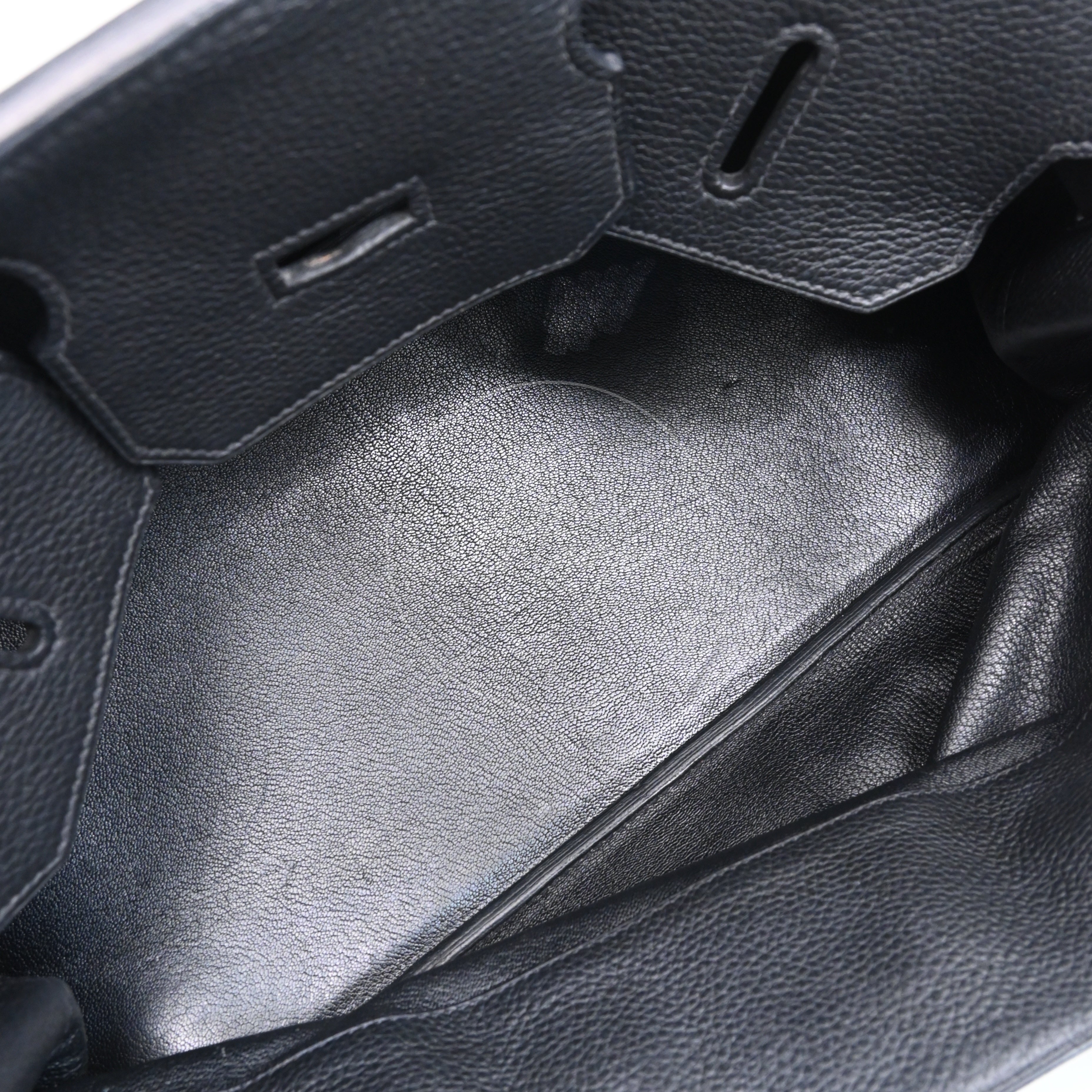 [Pre-owned] Hermes Birkin Shoulder Black Stamp Square L