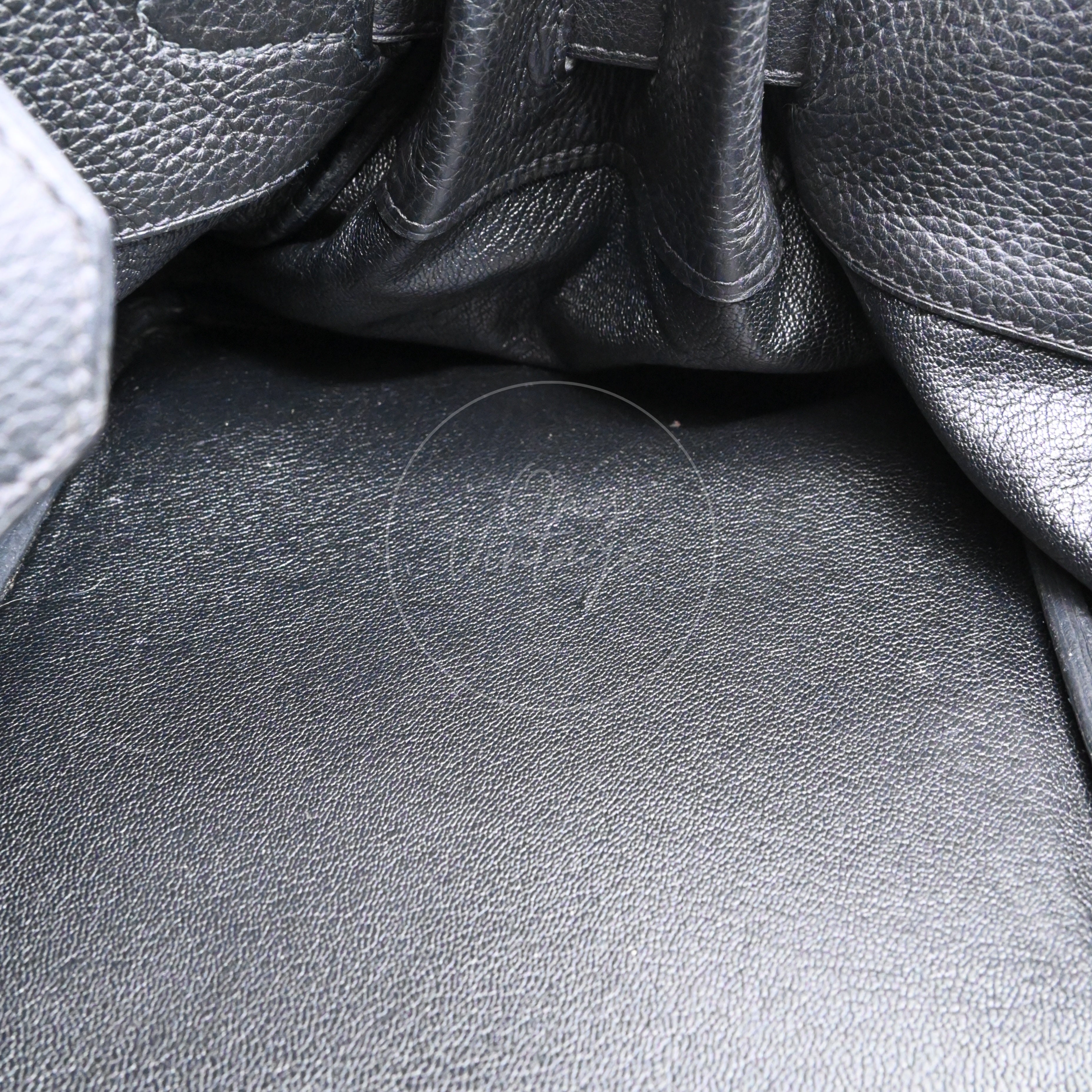 [Pre-owned] Hermes Birkin Shoulder Black Stamp Square L