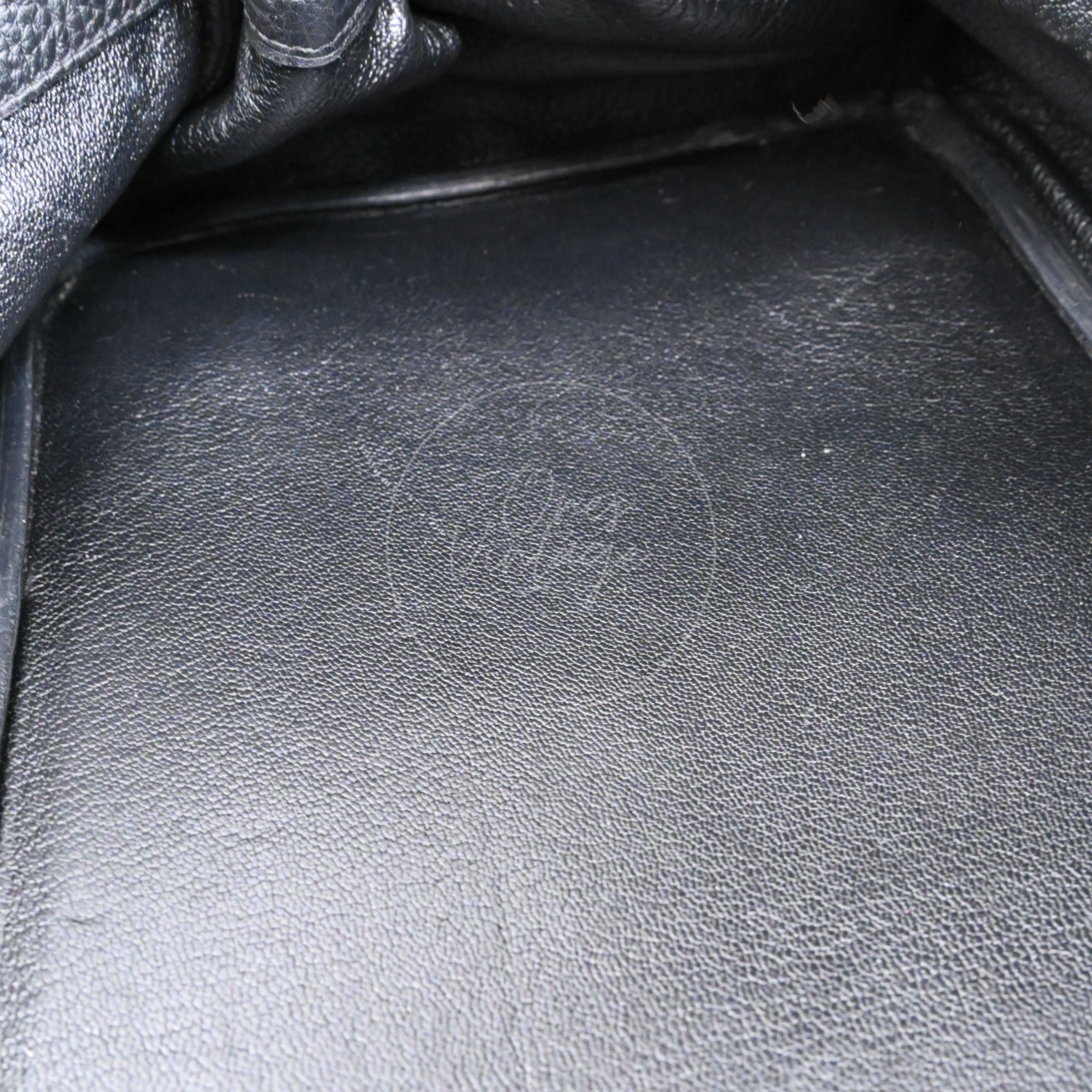 [Pre-owned] Hermes Birkin Shoulder Black Stamp Square L