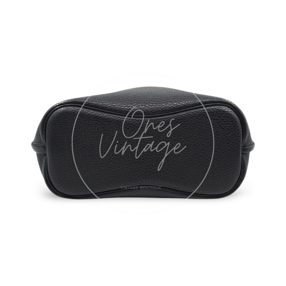 Hermes So Kelly 22 Black PHW Square L