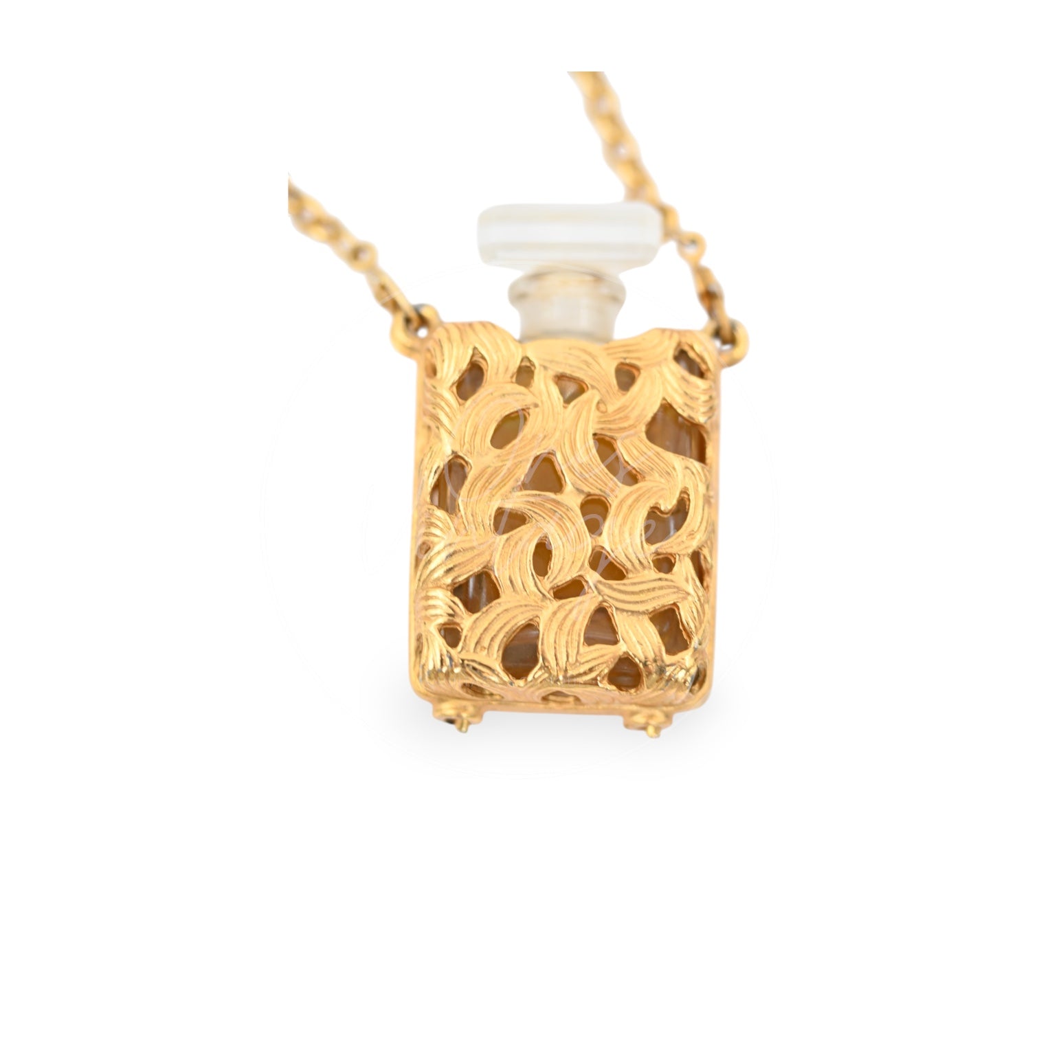 Chanel No.5 Perfume Bottle Necklace